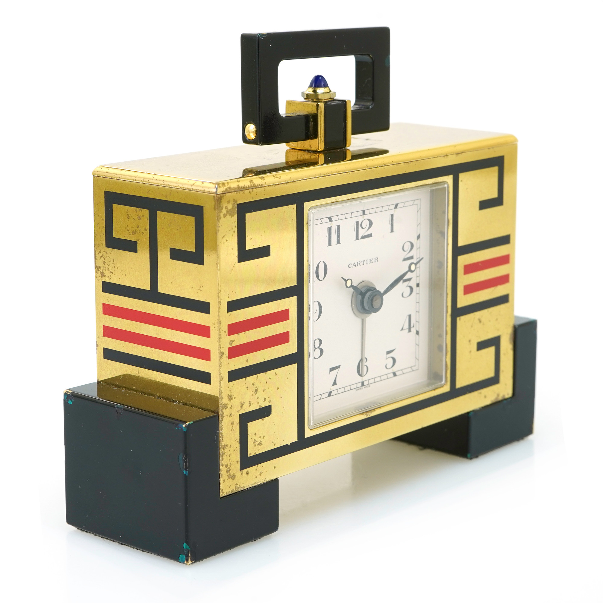 Cartier Deco Cubist Clock - Inventory 5147