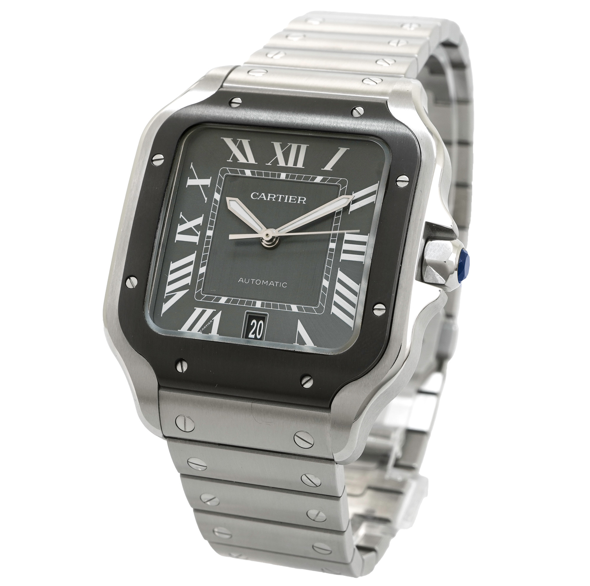 Cartier Santos de Cartier Large ADLC Bezel - Inventory 5145