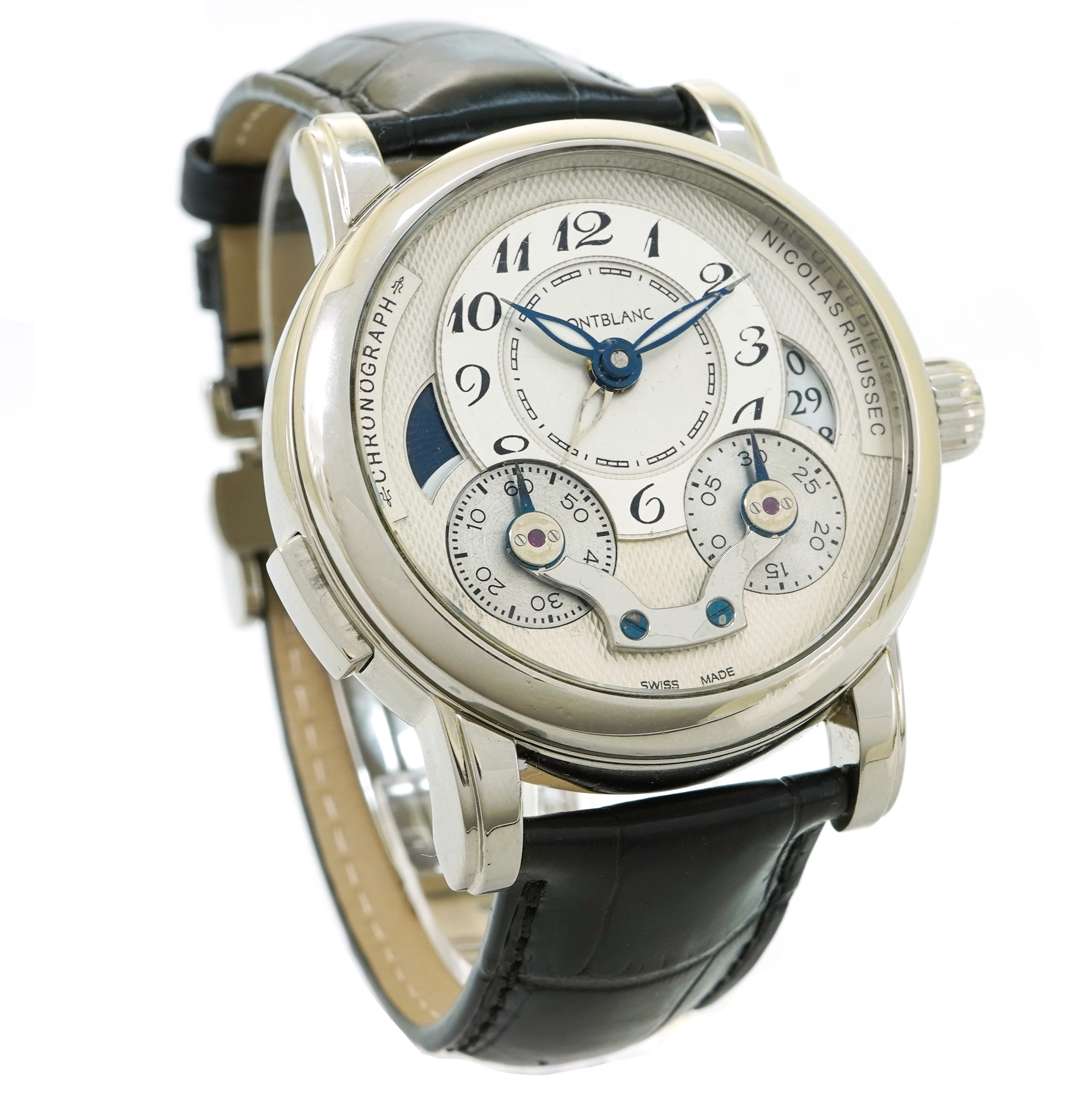 Montblanc Nicholas Rieussec 7138 Chronograph GMT - Inventory 5157