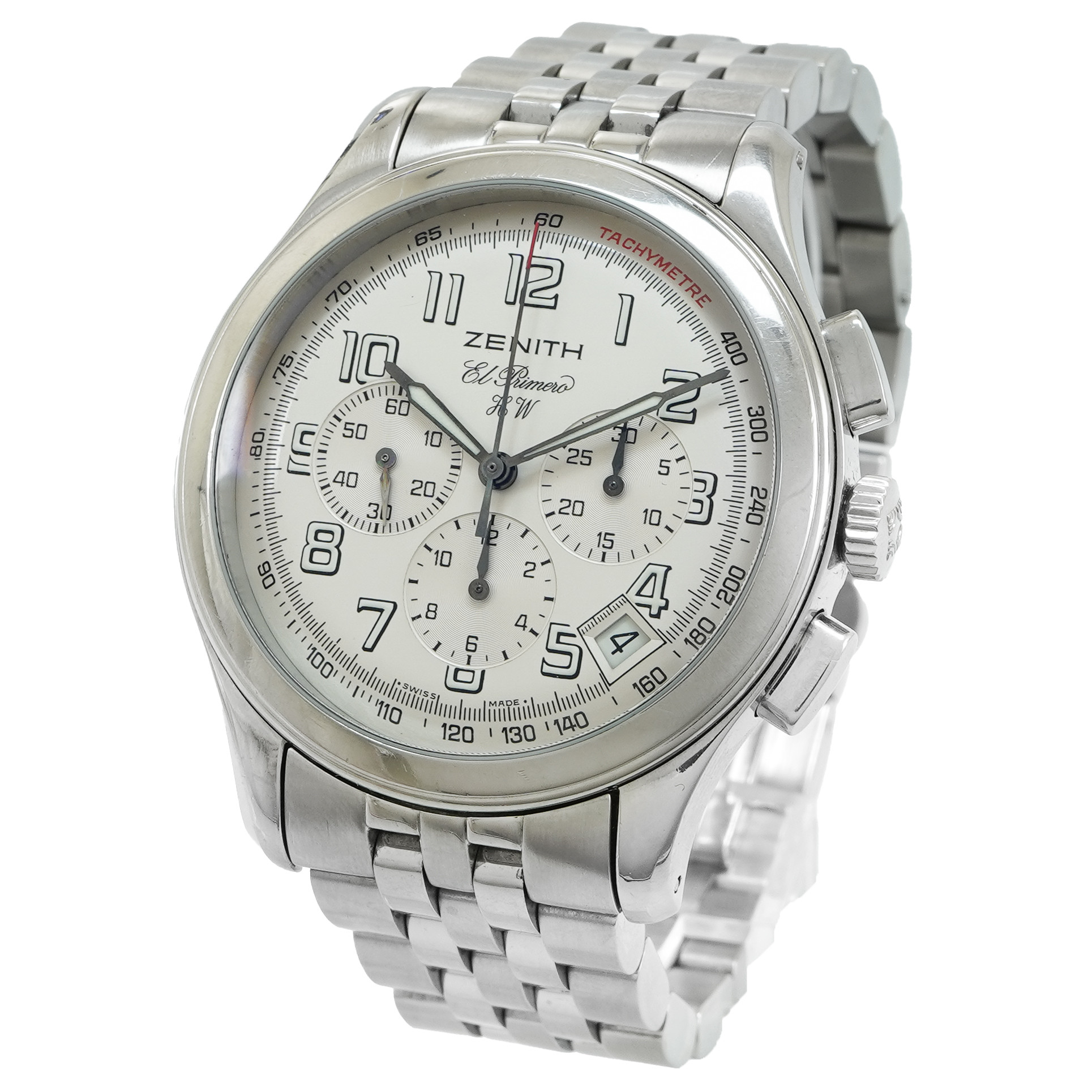 エルセーヌNO.777 Zenith el Primero Hand Wound Chronograph - Inventory 5177