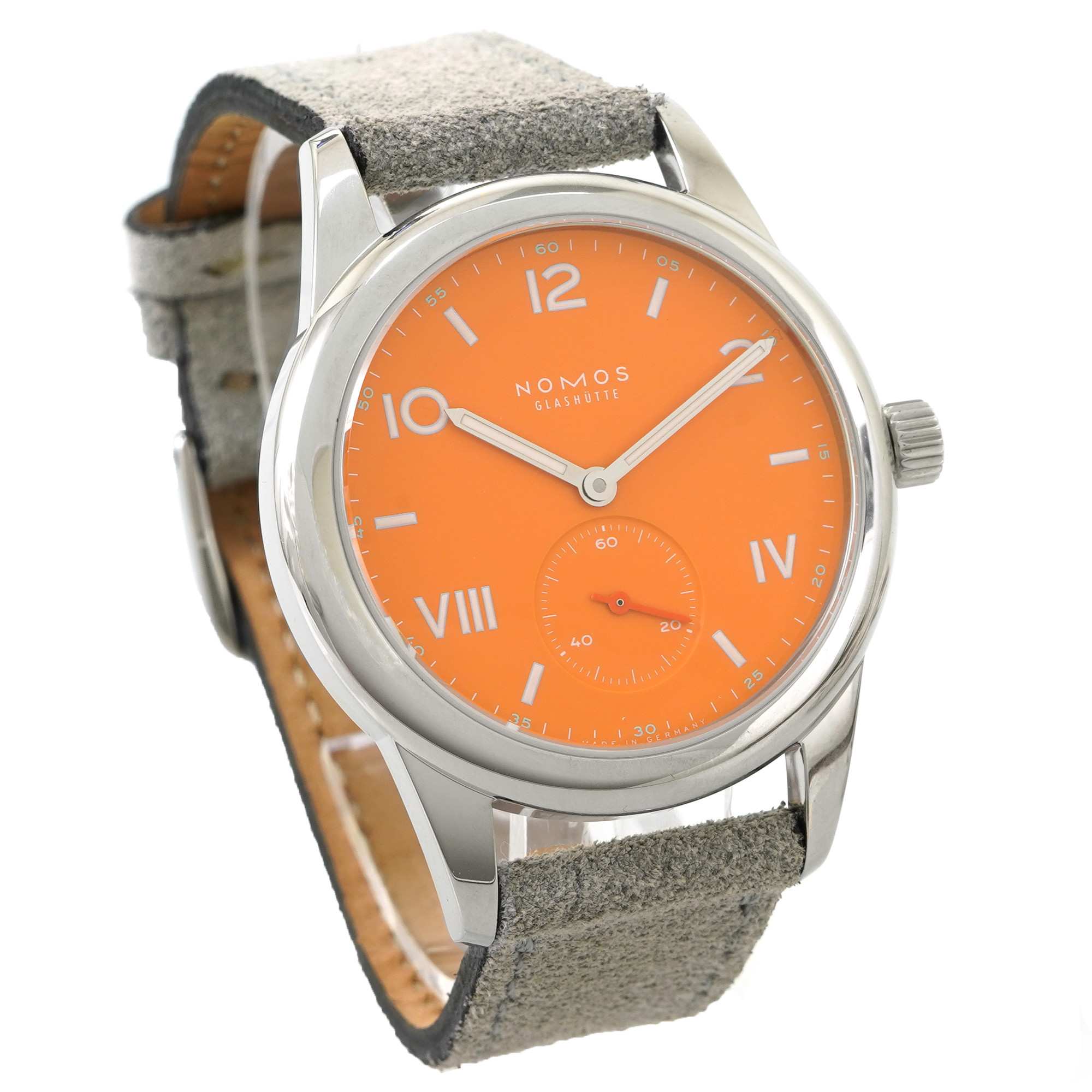 Nomos Club Campus Future Orange 710 *Unworn* *2024* - Inventory 5205
