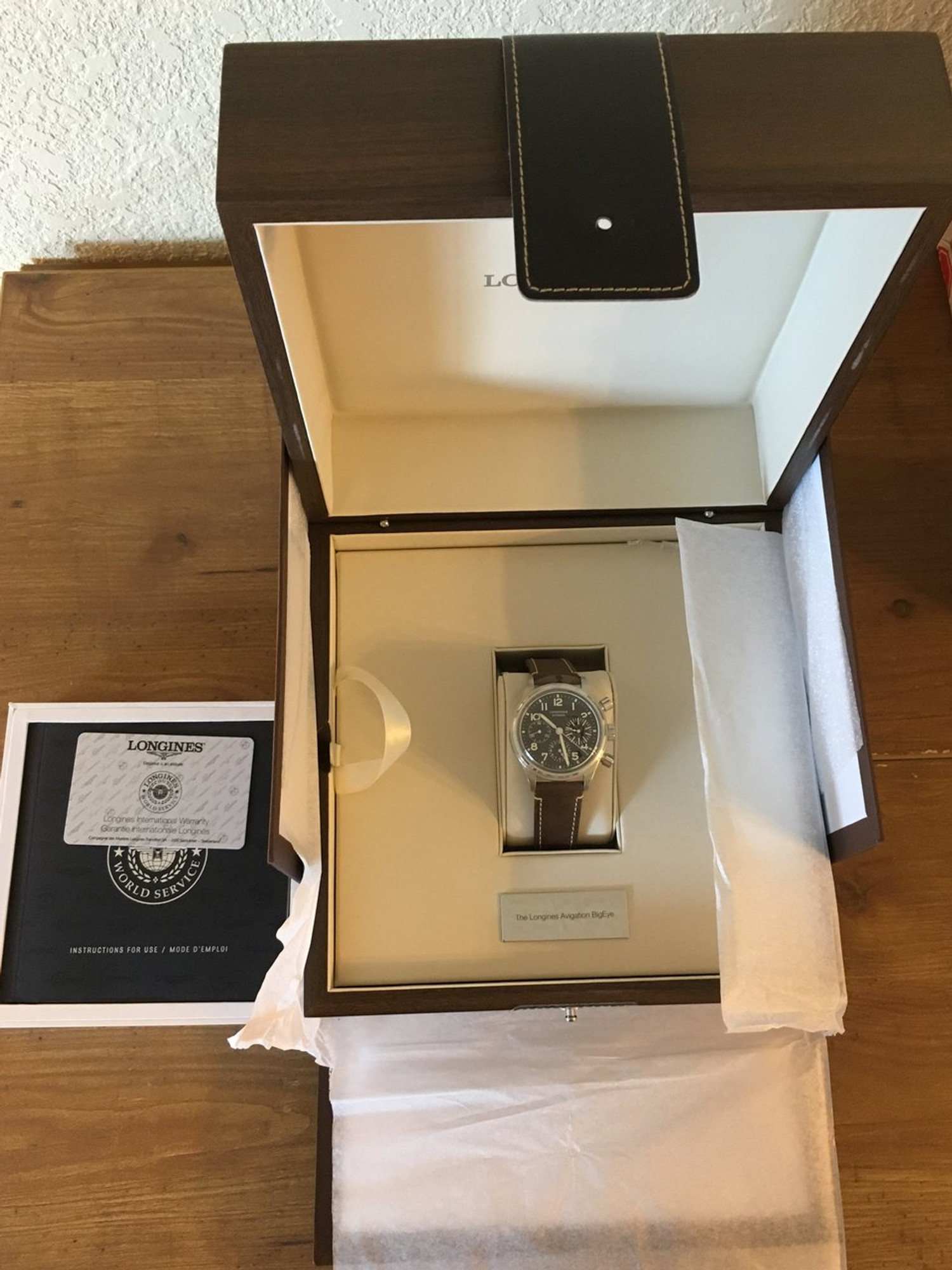 Longines Avigation Big Eye Chronograph *Unworn*