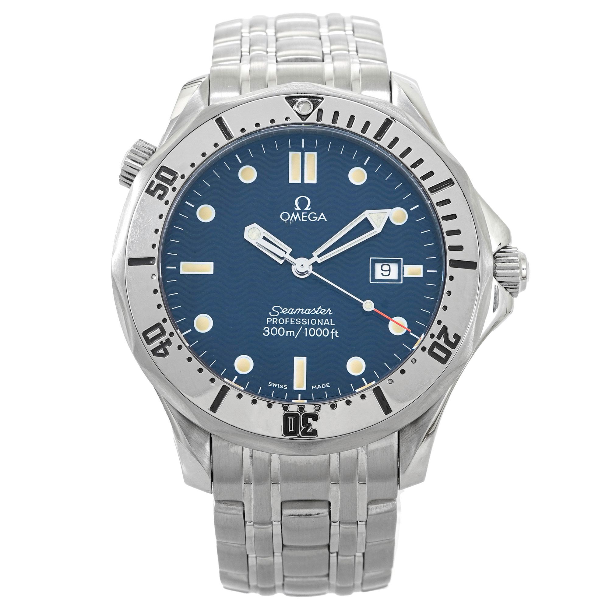 Omega Seamaster Professional 300M Quartz *Dark Blue Dial* - Inventory 5208