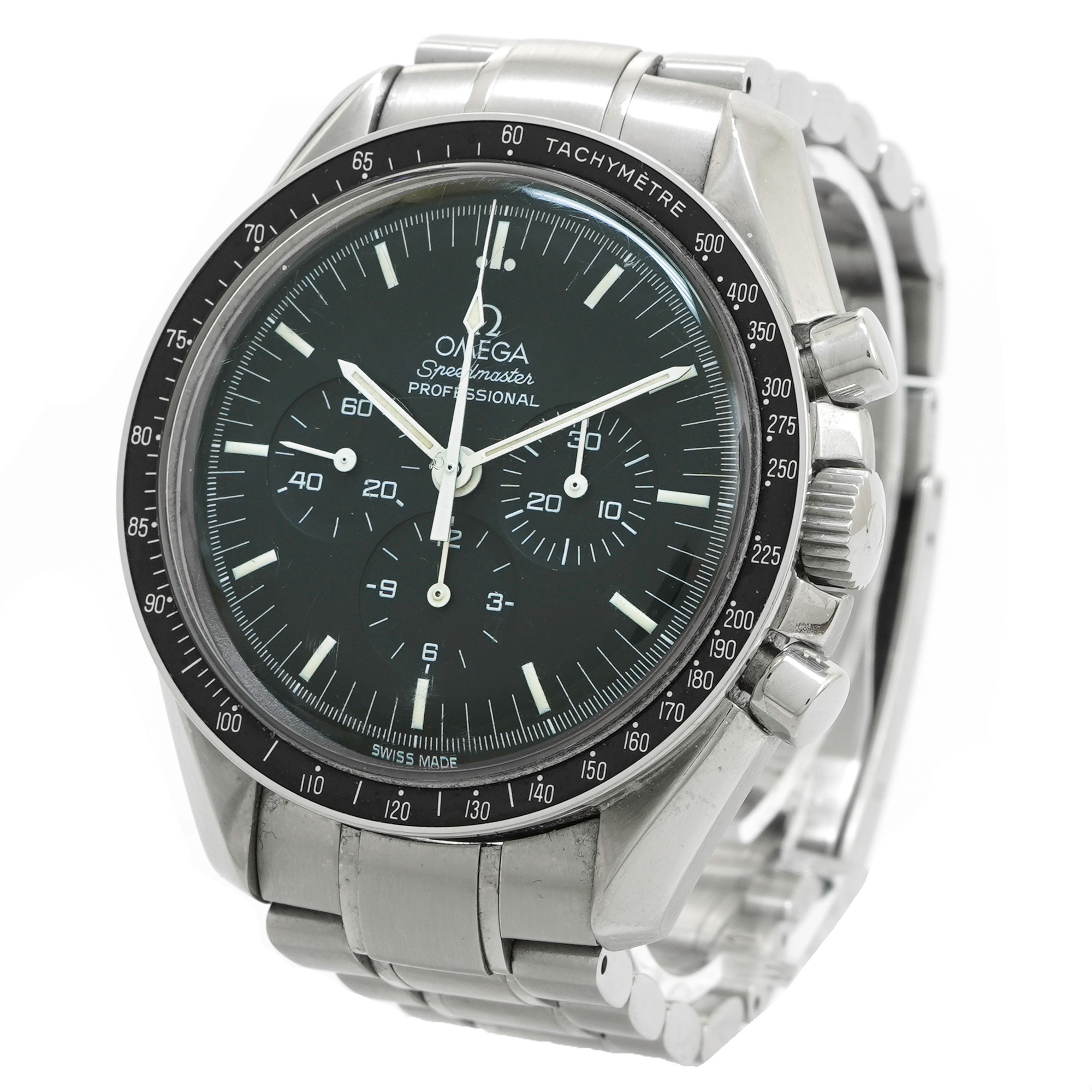 Omega Speedmaster Professional Moon Chronograph Hesalite Sandwich 3572.50 - Inventory 5260
