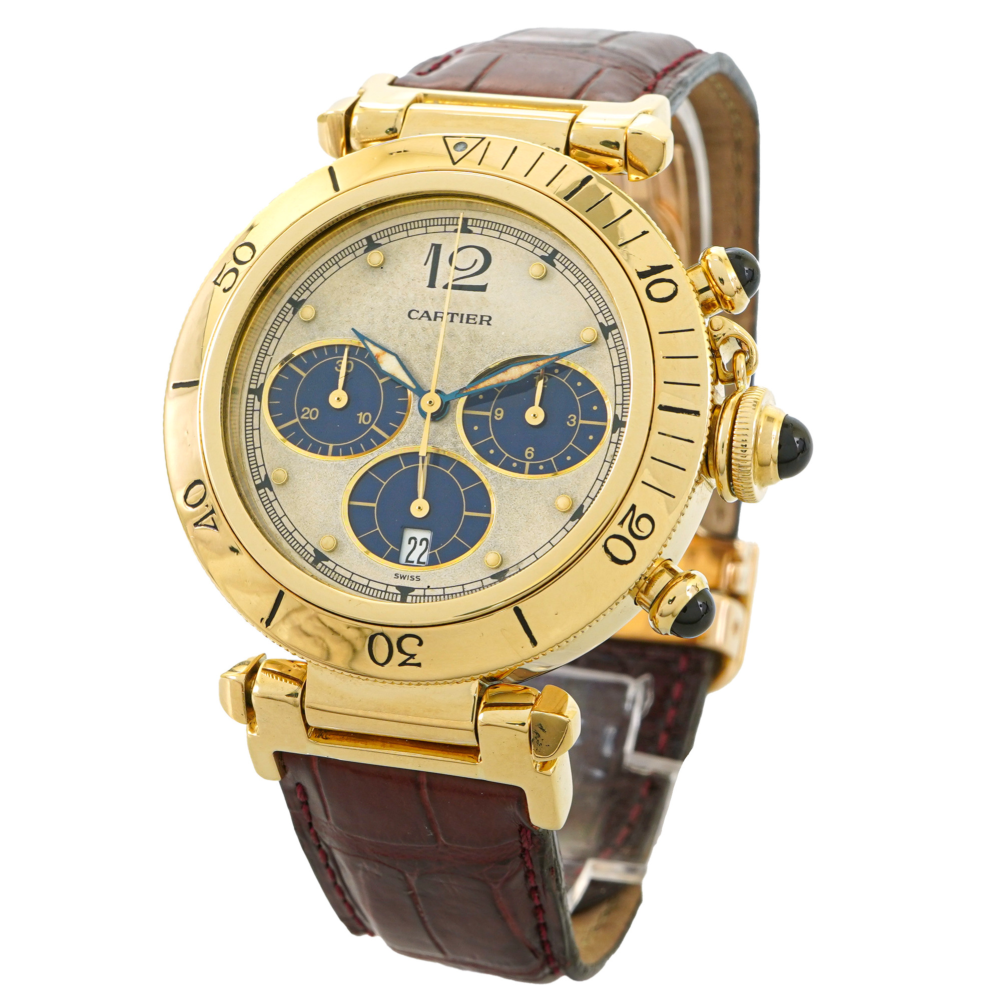 Cartier Pasha 38 Chronograph W3000951 - Inventory 5287