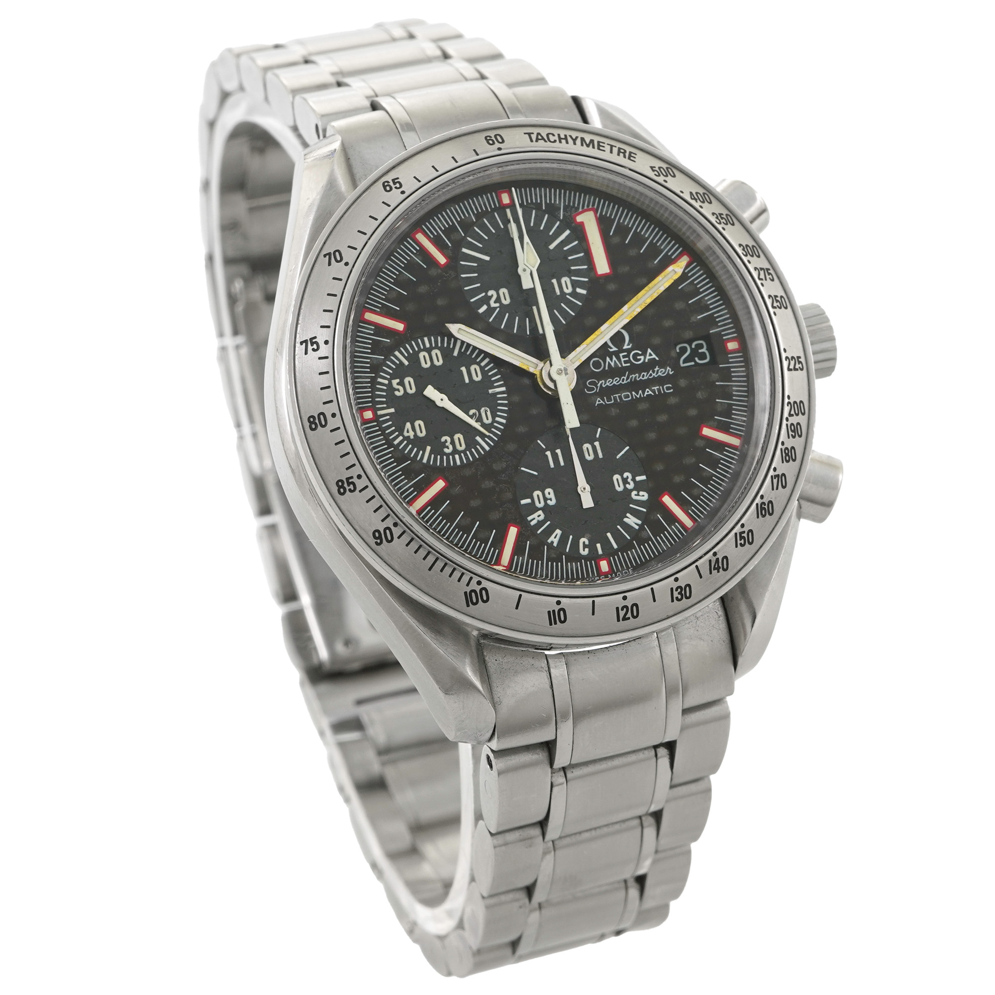 Omega Speedmaster Racing 39mm Michael Schumacher 2001 3519.50 - Inventory 5162