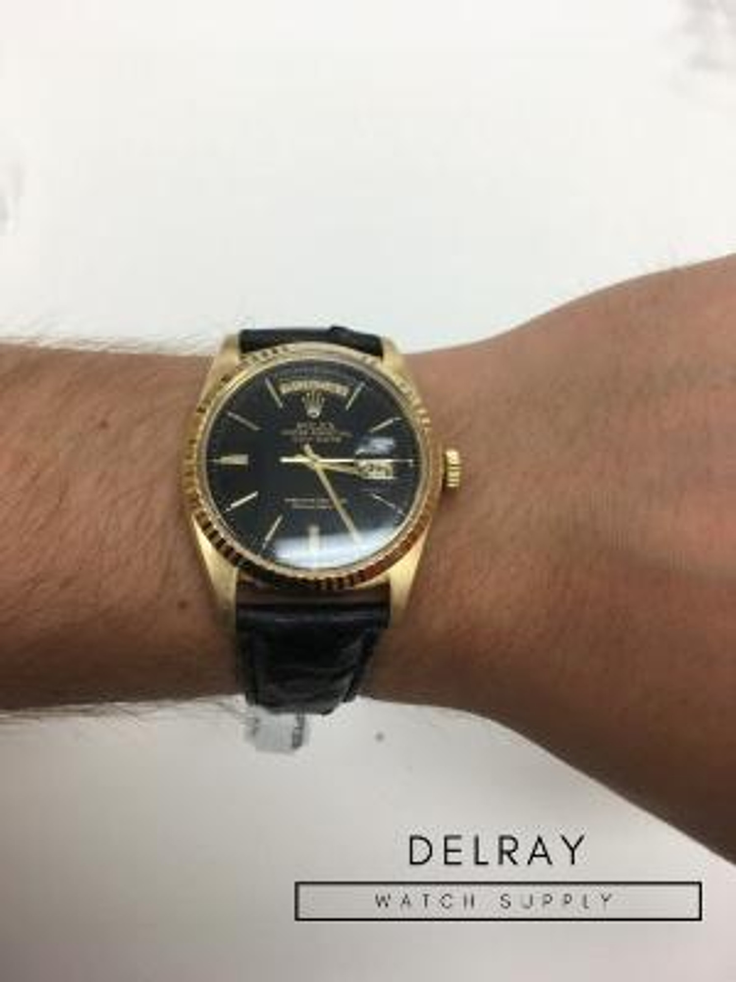 Rolex Day Date 1803 Black Dial