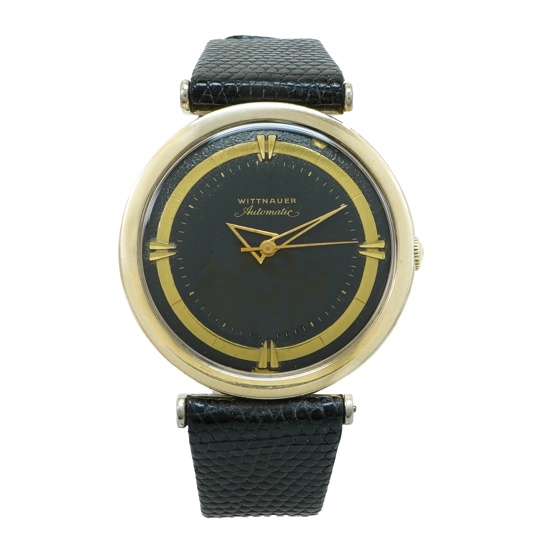 Wittnauer 1950's Automatic 34mm - Inventory 5360 - DelrayWatch.com