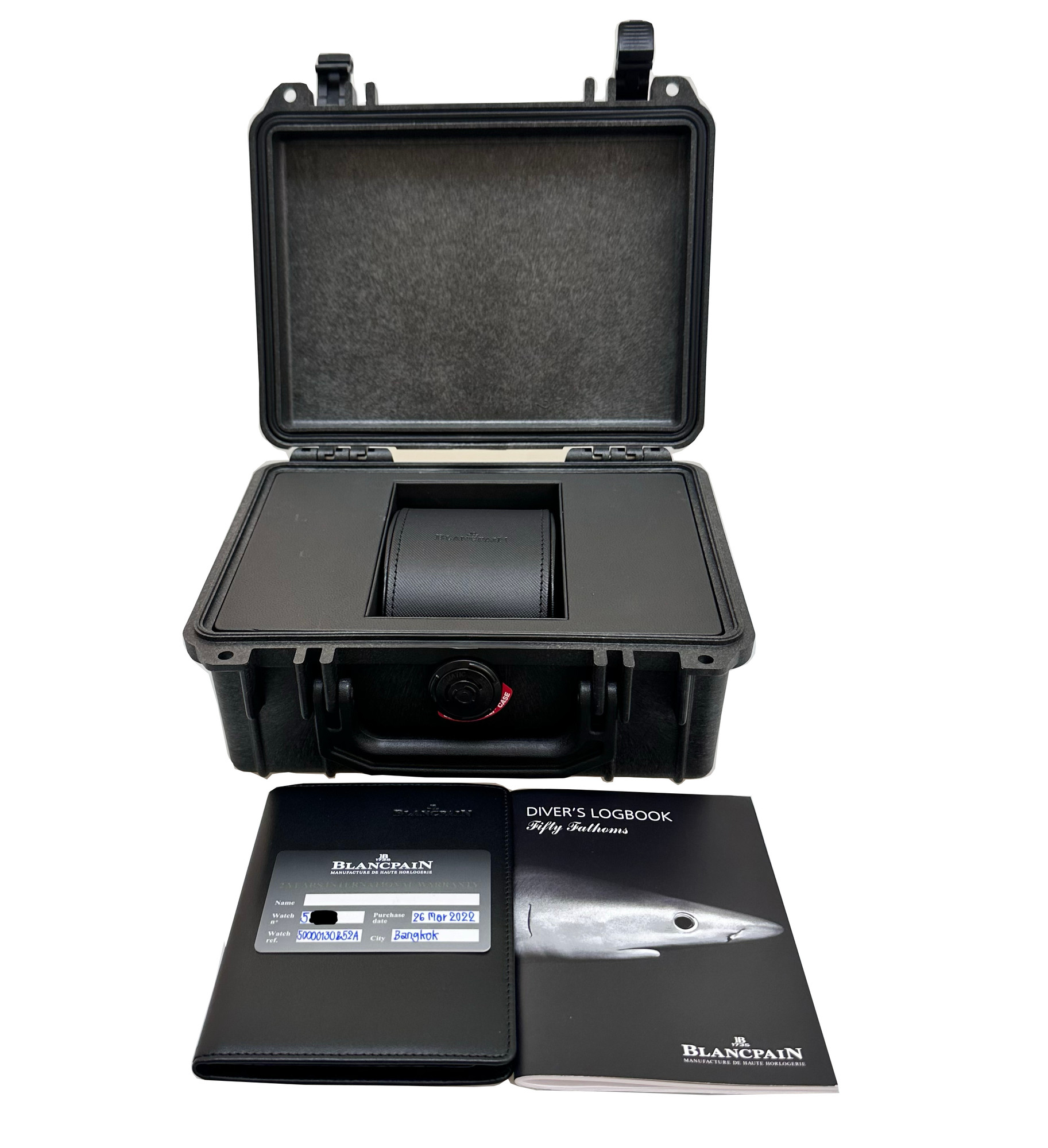 Blancpain Fifty Fathoms Bathyscaphe Ceramic  *2022* *Unworn* - Inventory 5343