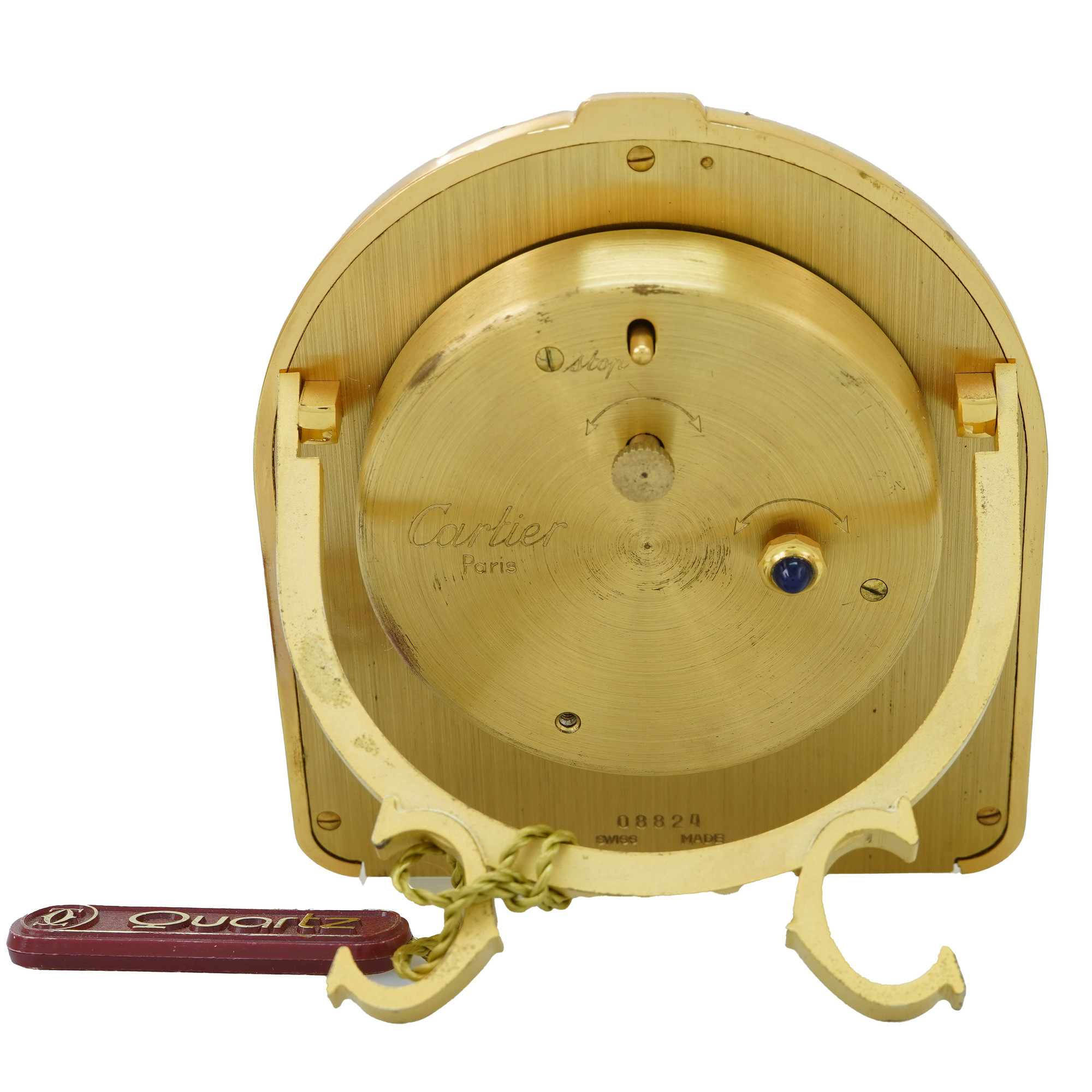 Cartier Tortue Alarm Clock - Inventory 5356