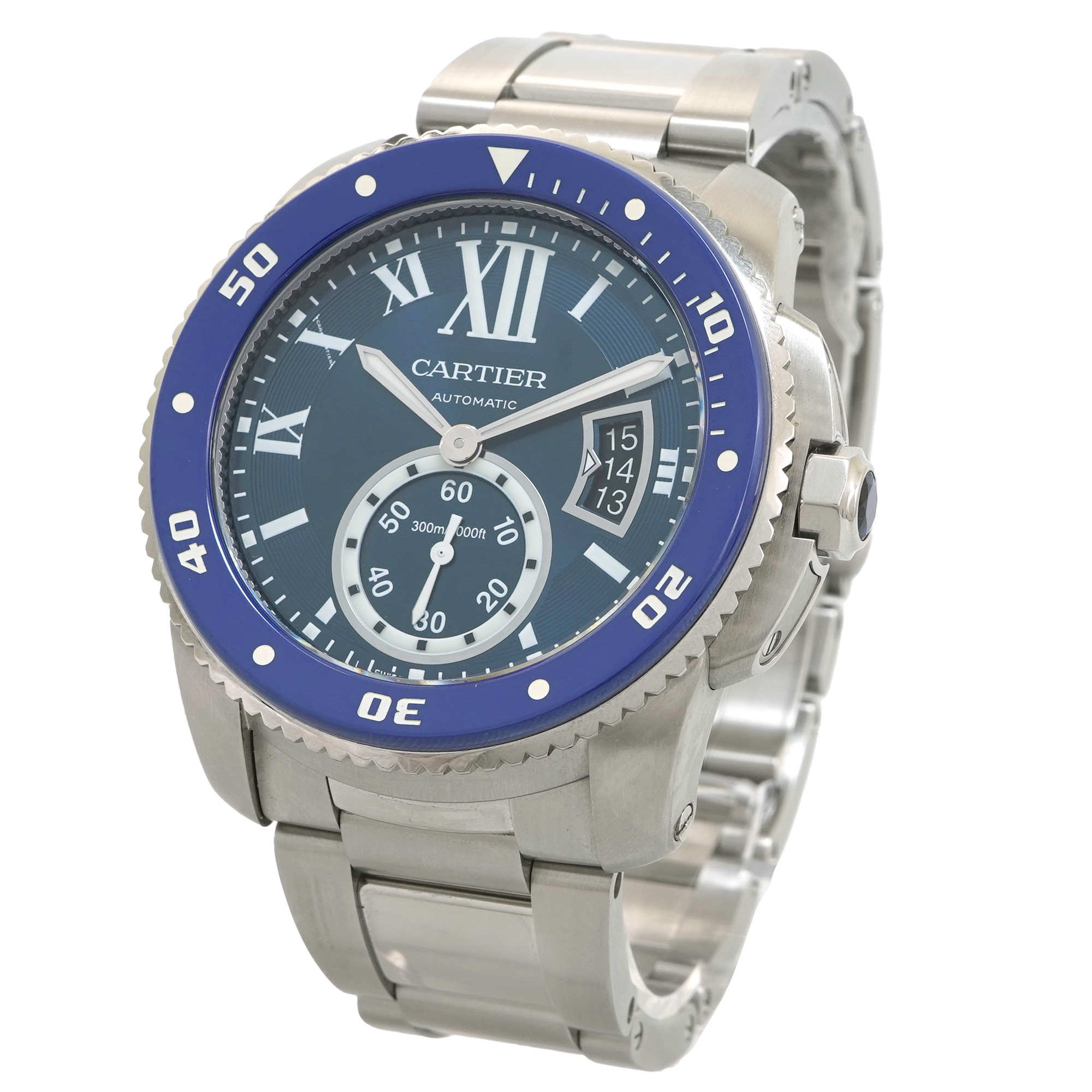 Cartier Calibre de Cartier Blue Diver WSCA0010 - Inventory 5386