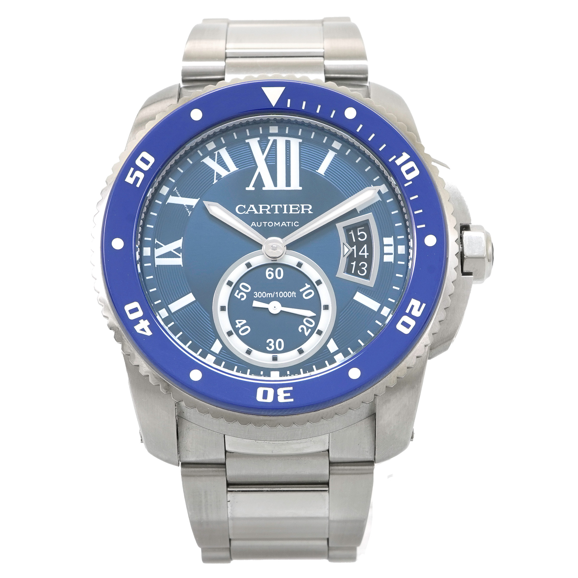 Cartier Calibre de Cartier Blue Diver WSCA0010 - Inventory 5386