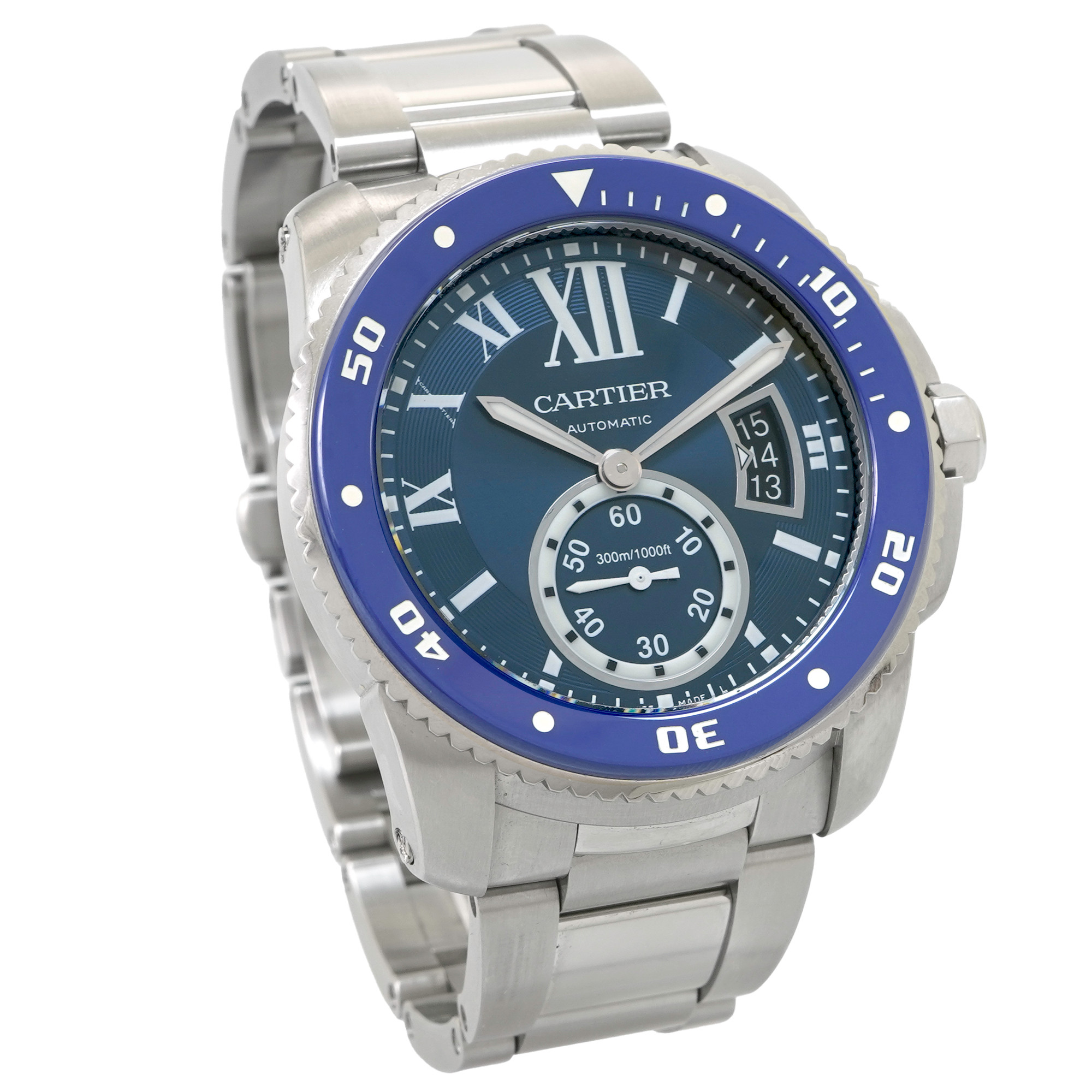 Cartier Calibre de Cartier Blue Diver WSCA0010 - Inventory 5386