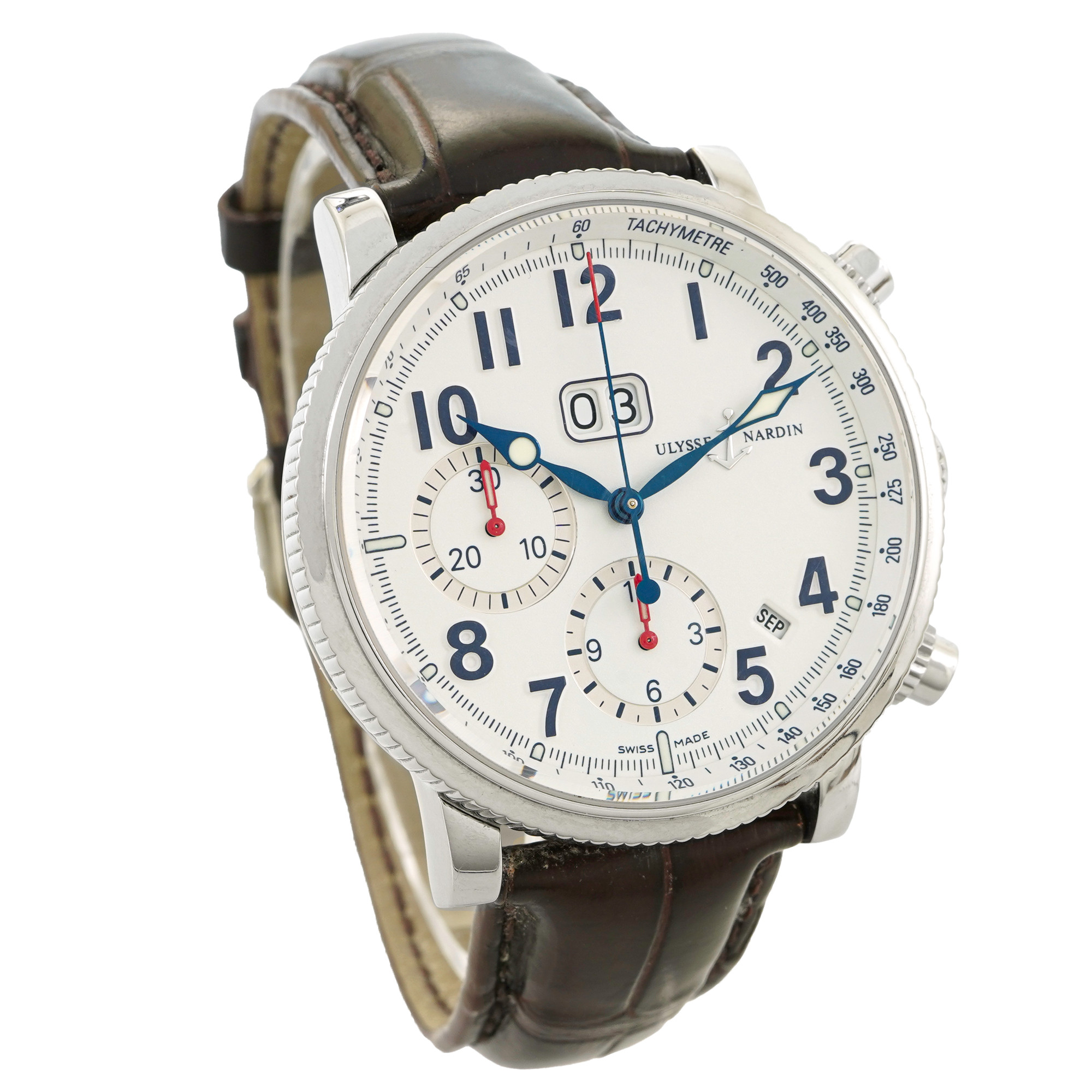 Ulysse Nardin Marine Annual Calendar Chronograph - Inventory 5417