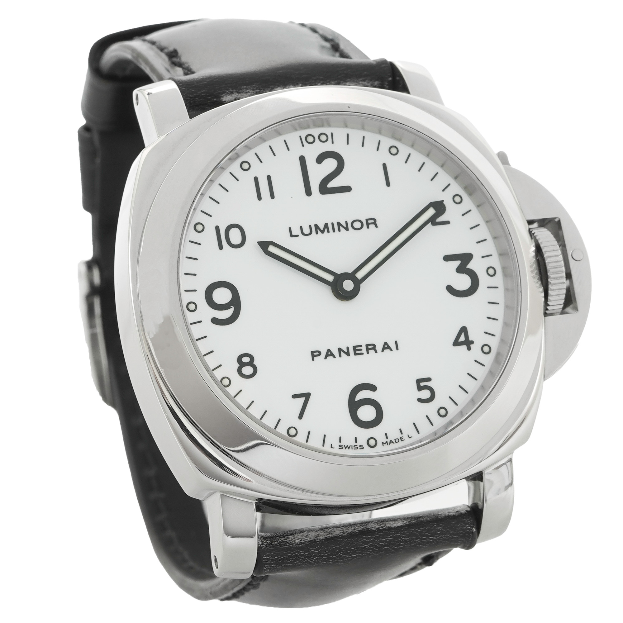Panerai Luminor Base White Dial 44mm PAM00010 - Inventory 5428