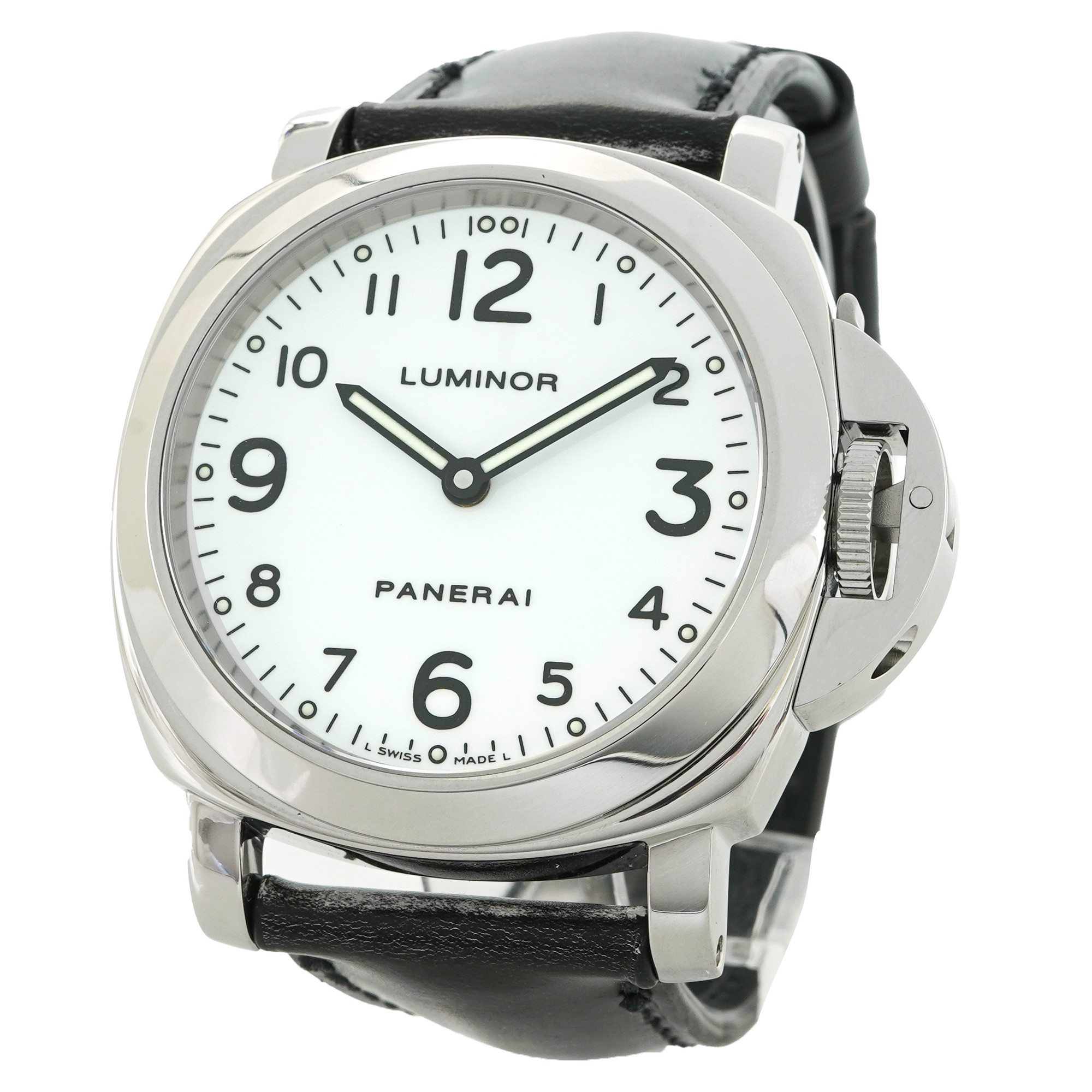 Panerai Luminor Base White Dial 44mm PAM00010 - Inventory 5428
