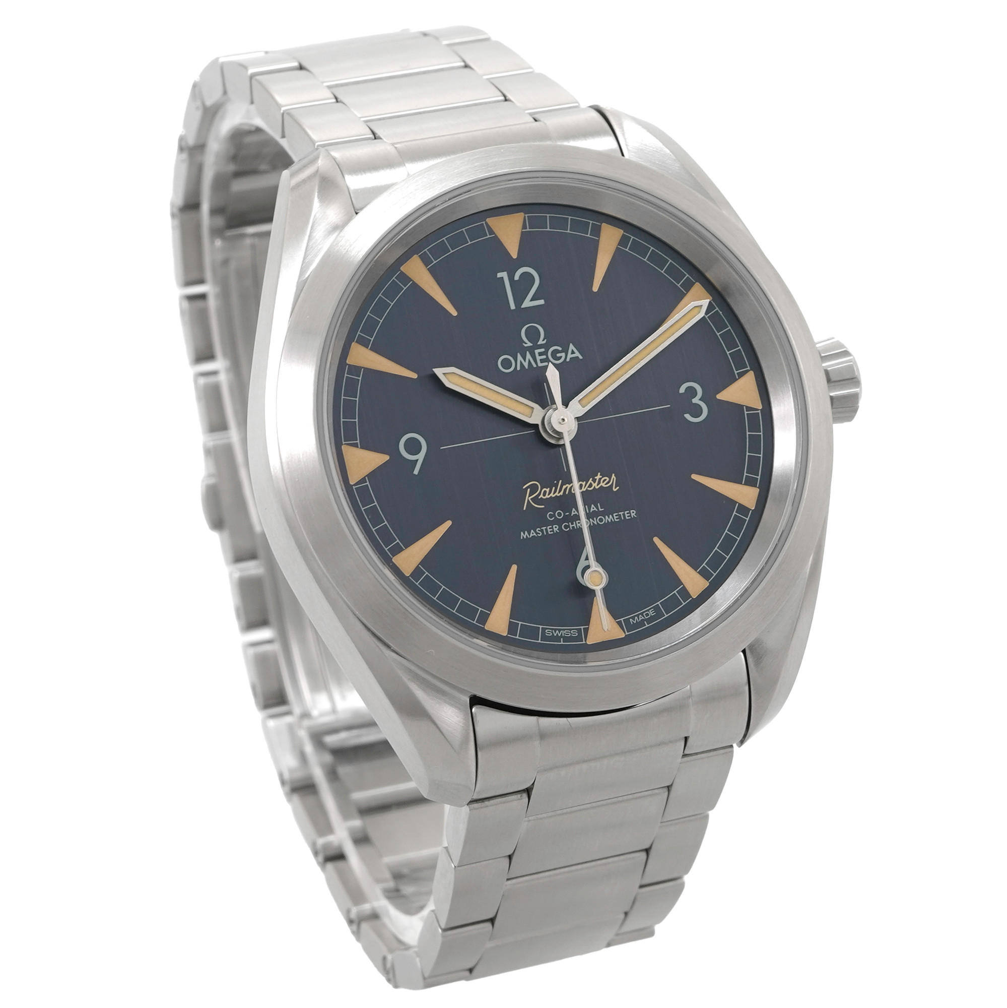 Omega Seamaster Railmaster 40mm *Unworn* 220.10.40.20.01.001 - Inventory 5435
