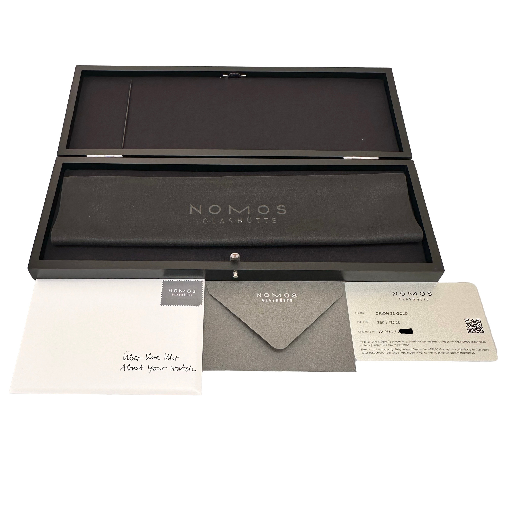 Nomos Orion 33 Gold *Unworn* *2024* - Inventory 5426