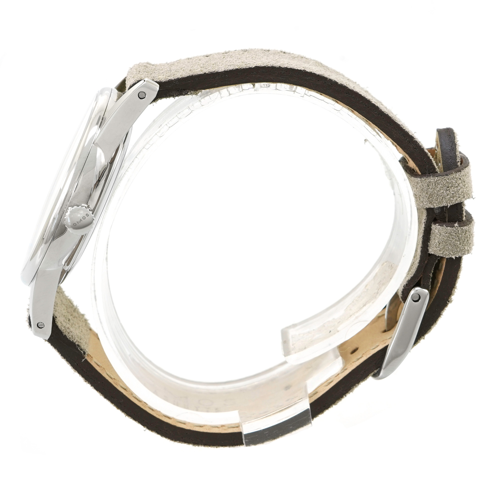 Nomos Orion 33 Midnight Blue 329 Glass Back  *Unworn* - Inventory 5427