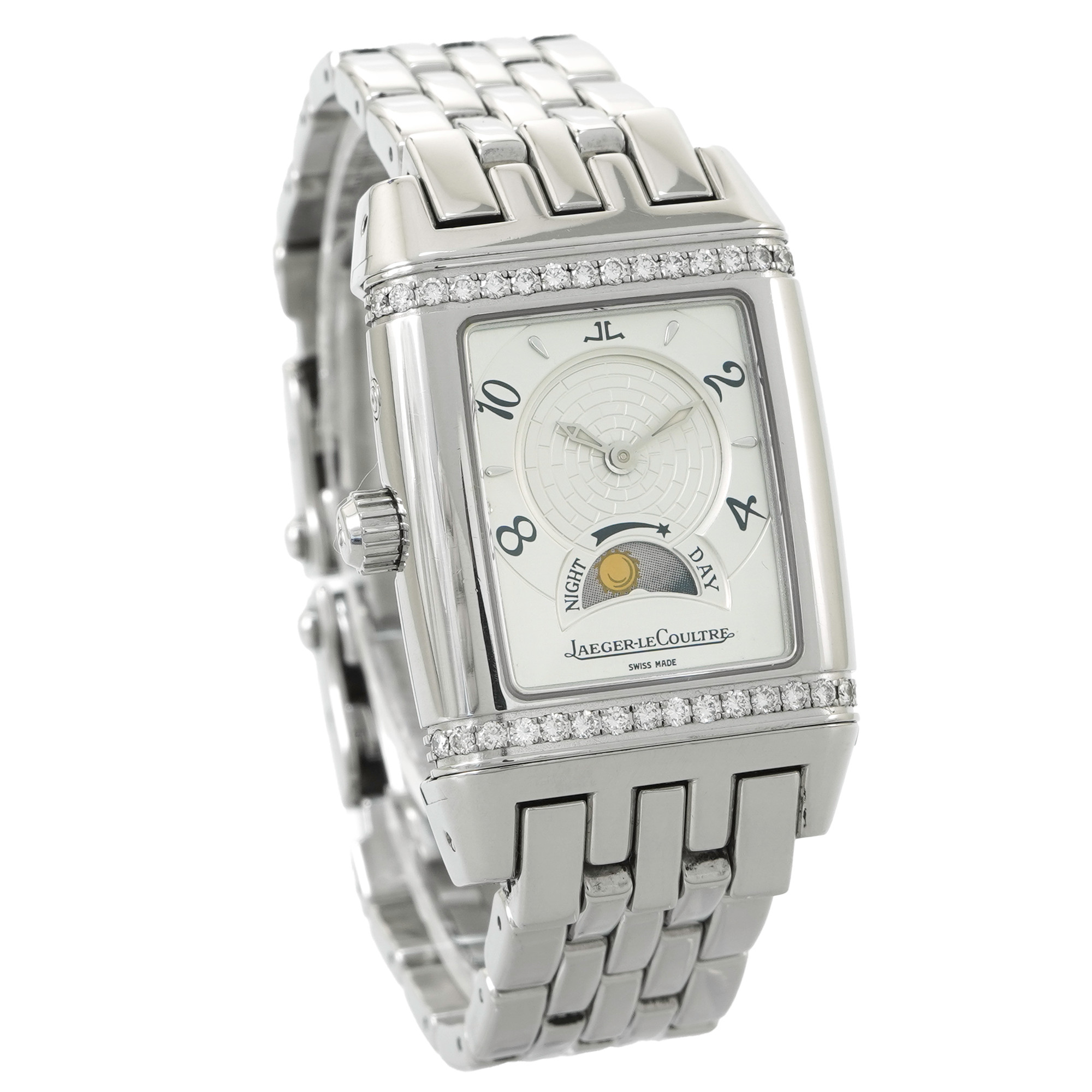 Jaeger LeCoutre Reverso Gran Sport Diamond Bezel 296.8.74 - Inventory 5400