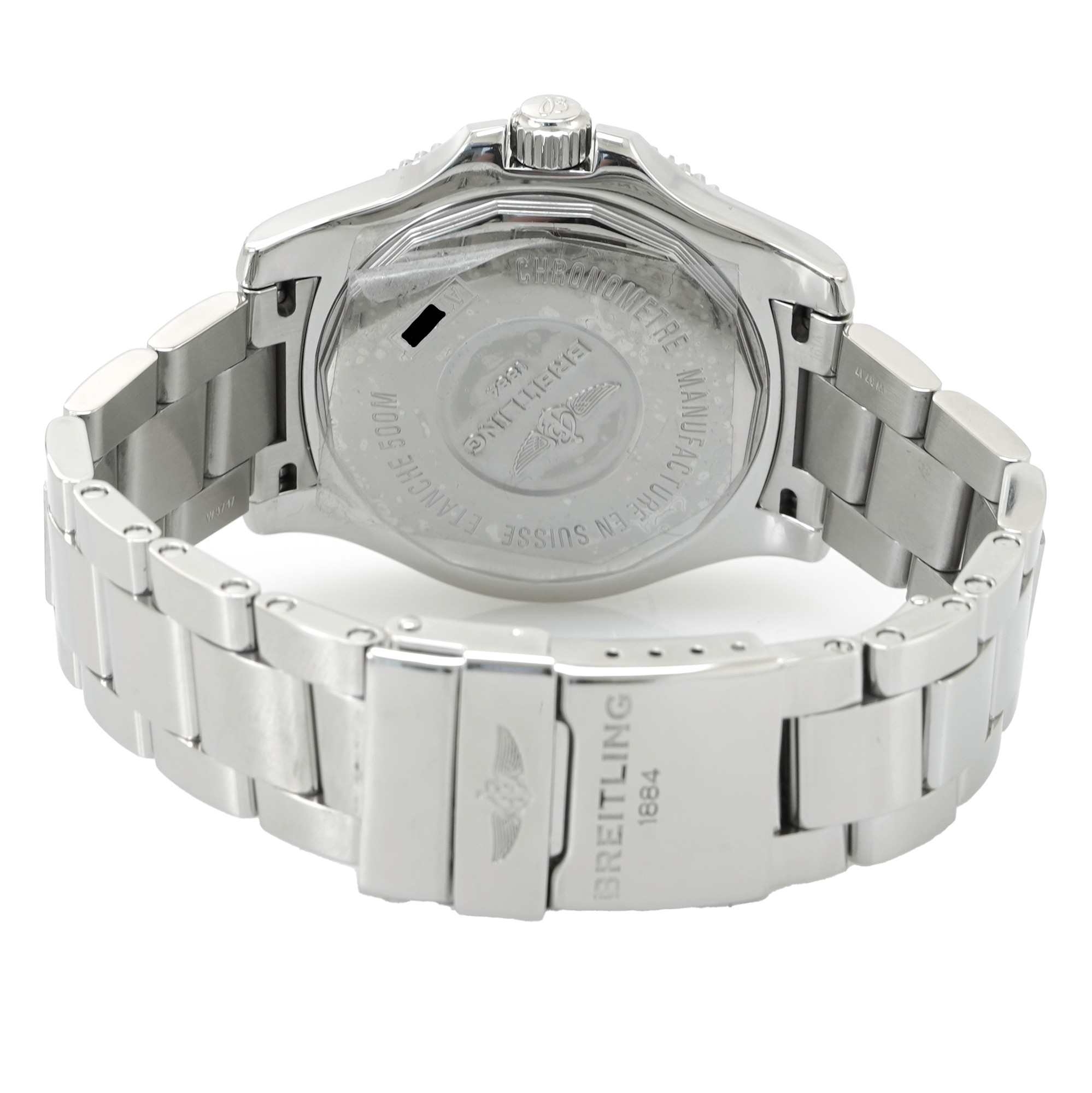 Breitling SuperOcean II 42mm A17365 *Black Dial* - Inventory 5454