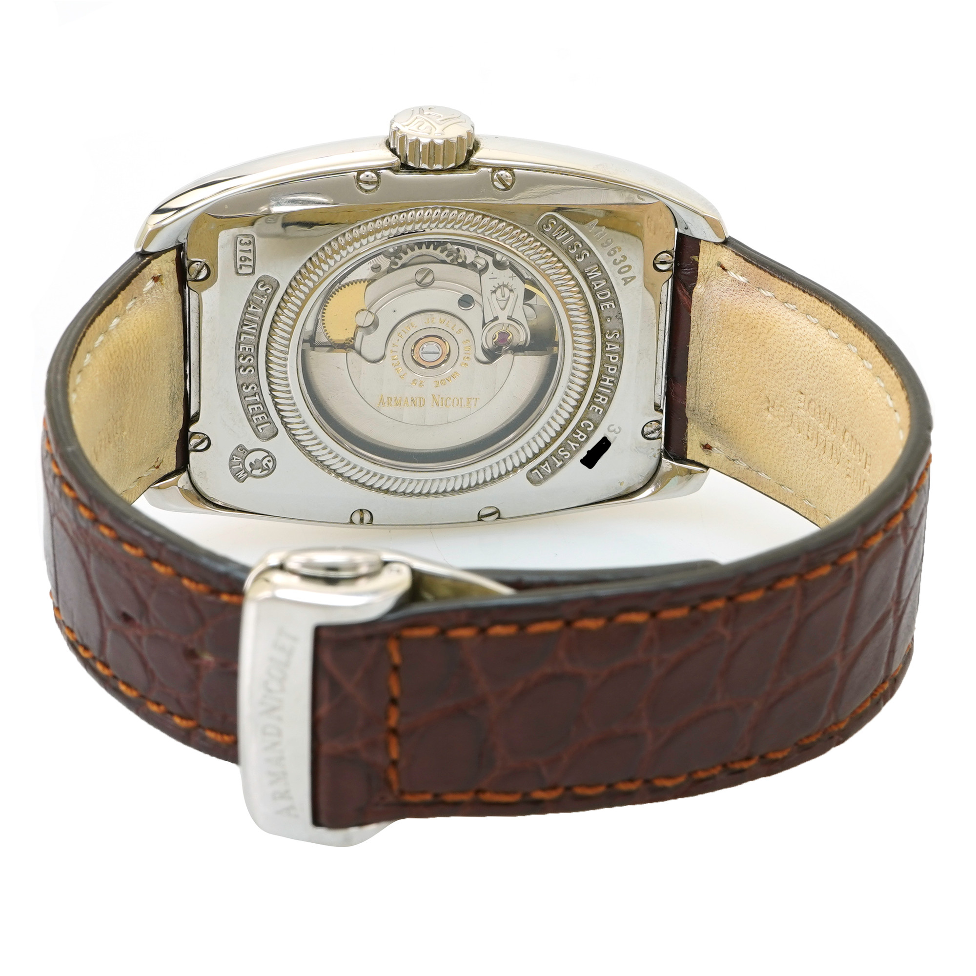 Armand Nicolet Tramelan Day & Date 9630A - Inventory 5496