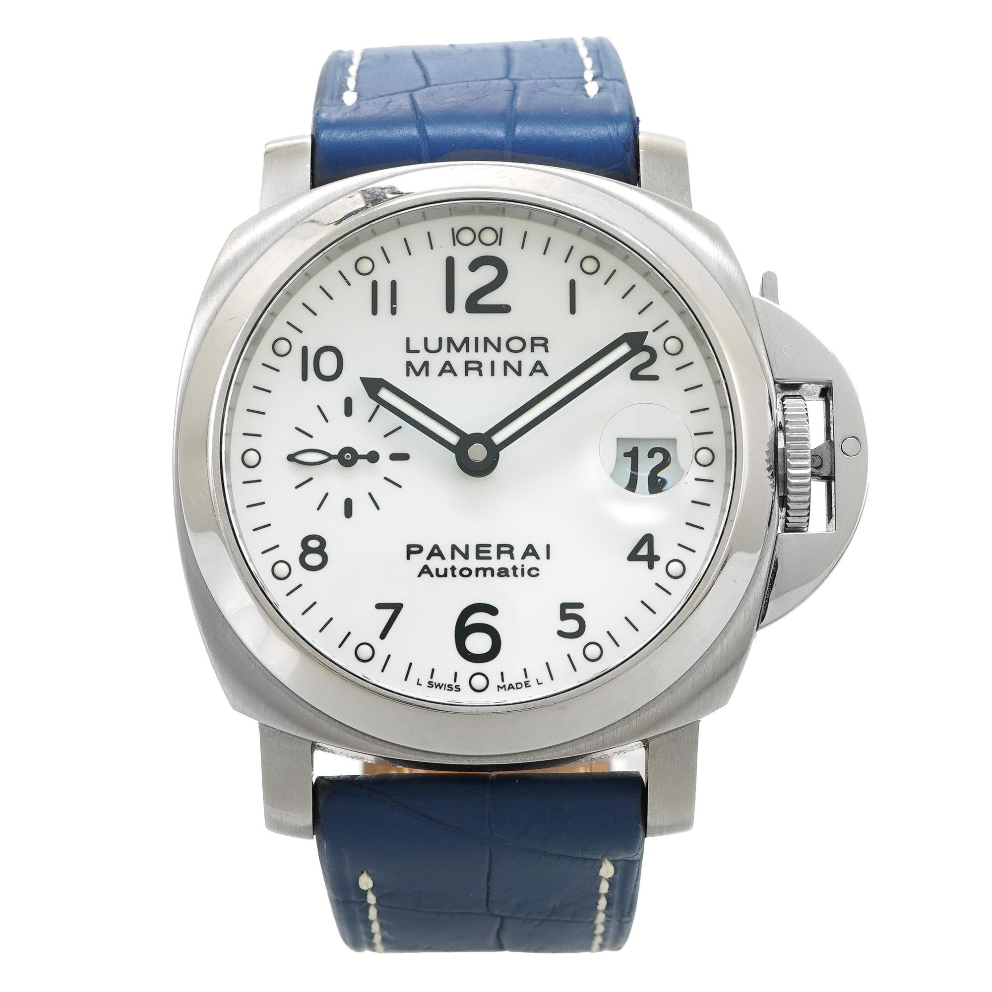 Panerai Luminor Marina 40mm White Dial PAM00049 - Inventory 5491