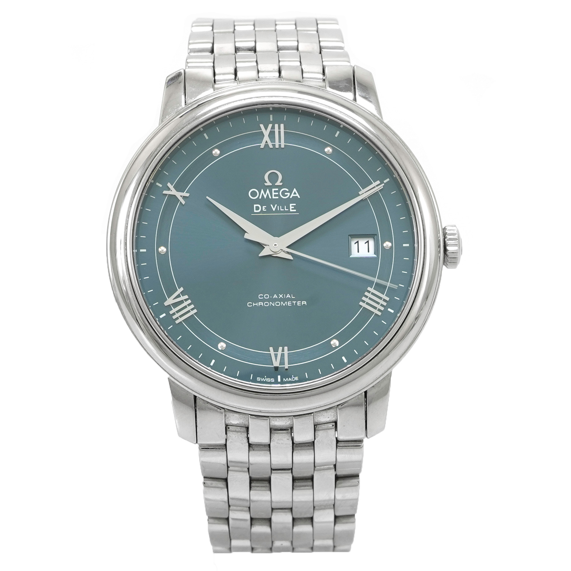 Omega DeVille Prestige *Blue Dial* - Inventory 5546