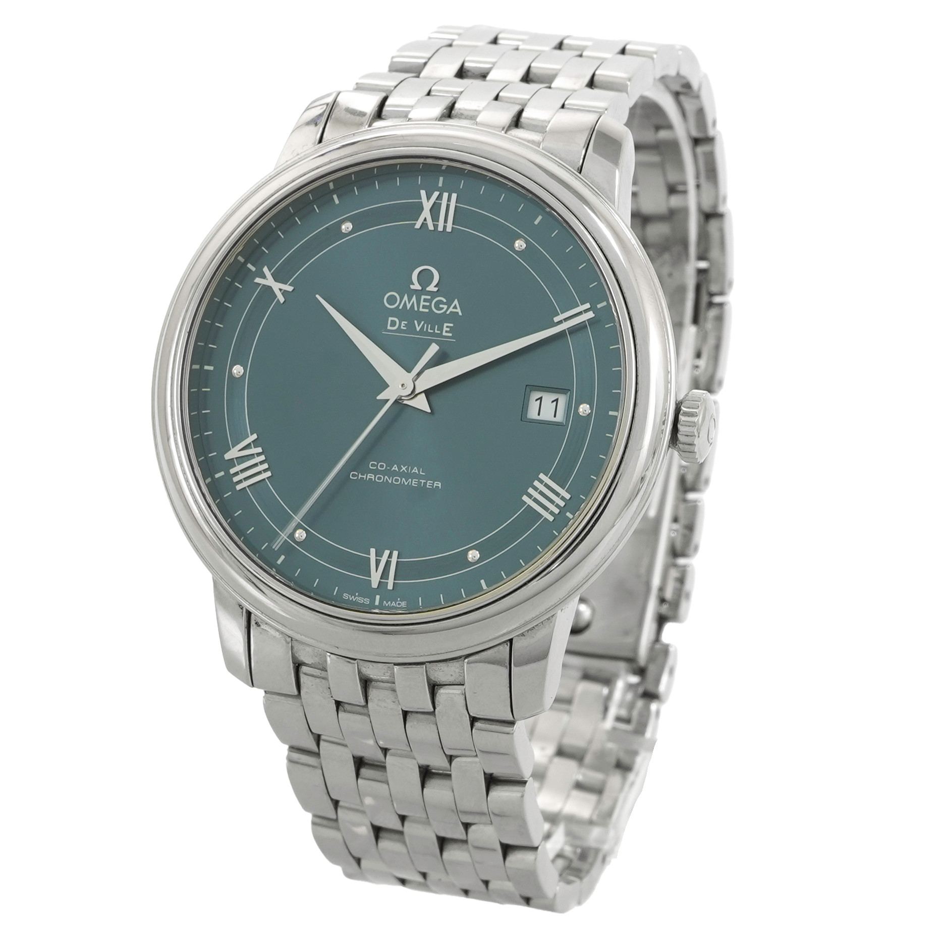 Omega DeVille Prestige *Blue Dial* - Inventory 5546