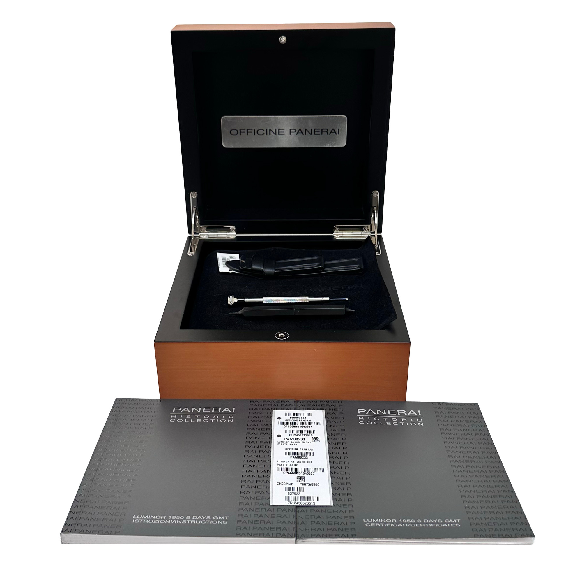 Panerai Luminor 1950 8 Days GMT PAM00233 - Inventory 5538