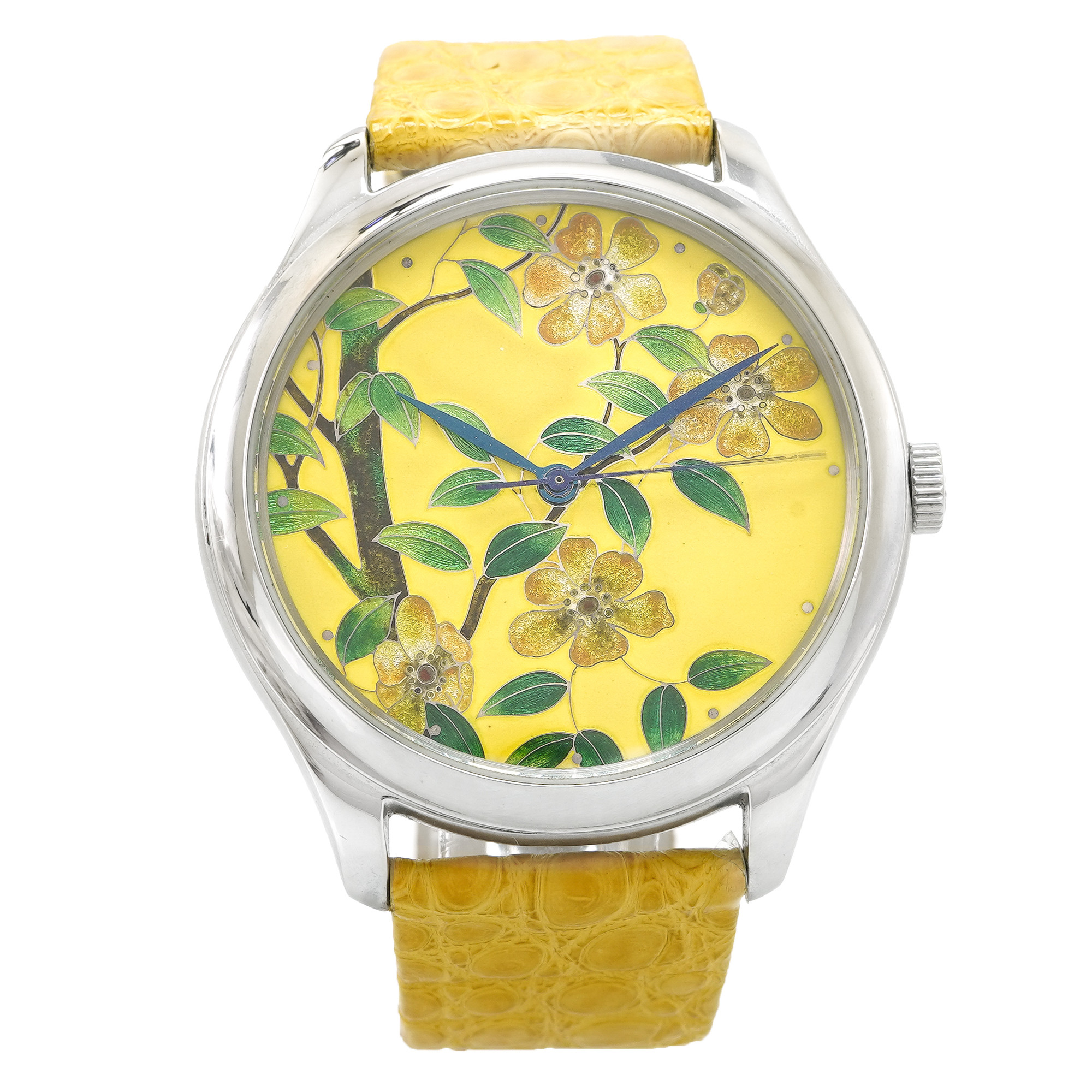 Hemingway Cloisonne Dial Floral Motif Automatic - Inventory 5578