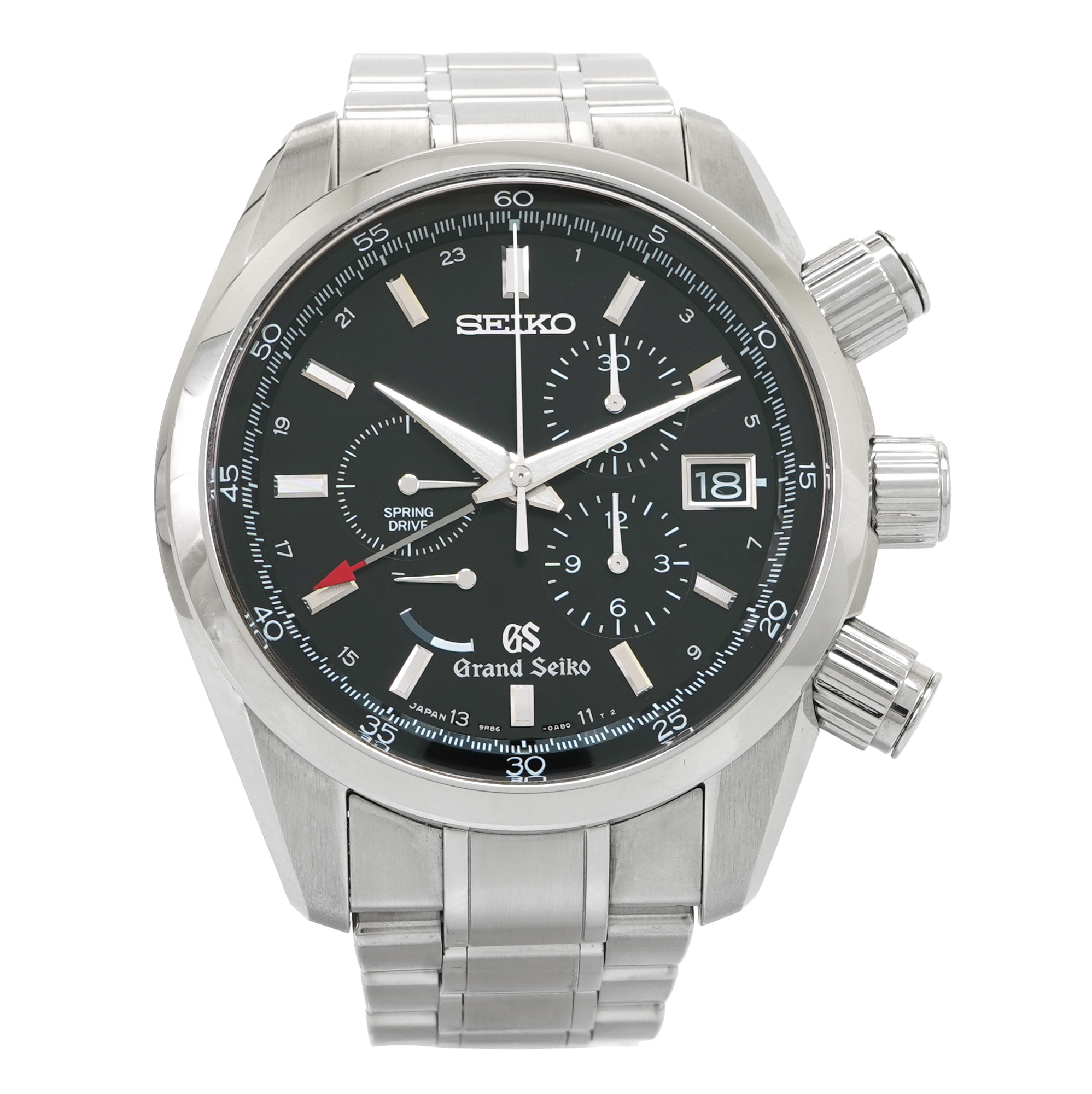 Grand Seiko Spring Drive Chronograph GMT SBGC203 - Inventory 5587