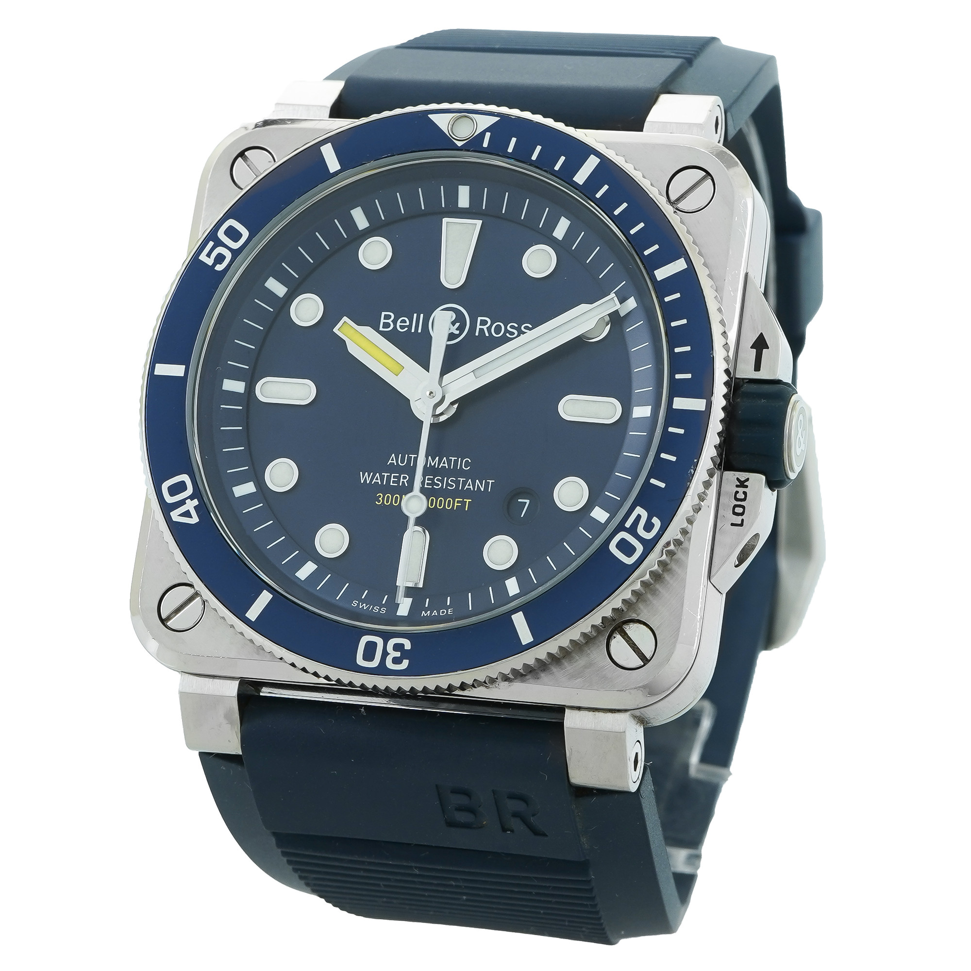 Bell & Ross Diver Type *Blue Dial*  BR03-92-D - Inventory 5603