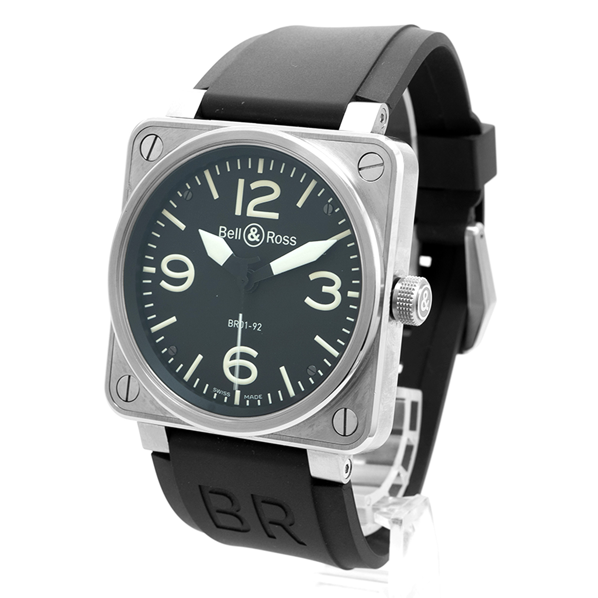 Bell & Ross BR01-92-S  - Inventory 5602