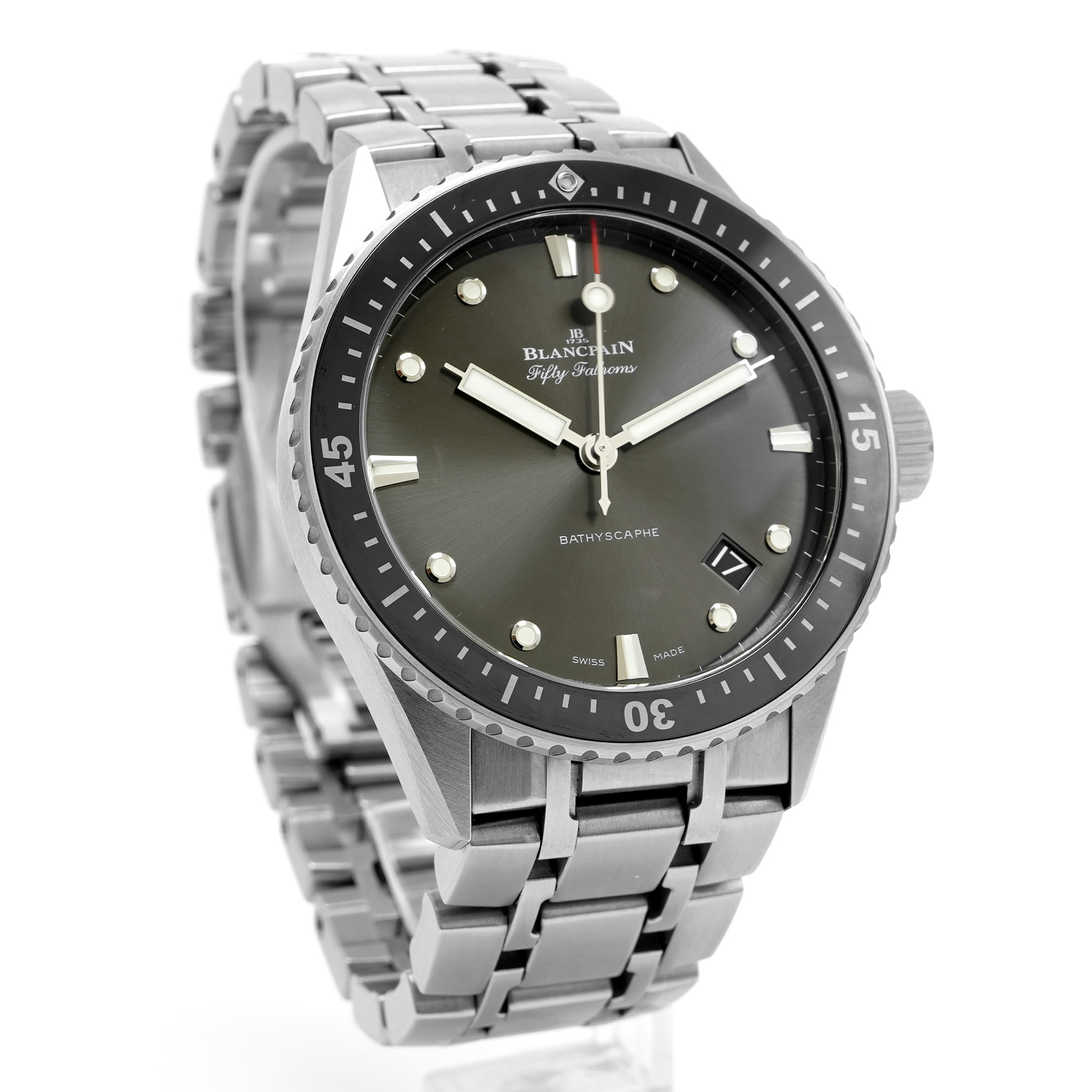 Blancpain Fifty Fathoms Bathyscaphe 5000-1110-70B - Inventory 5598