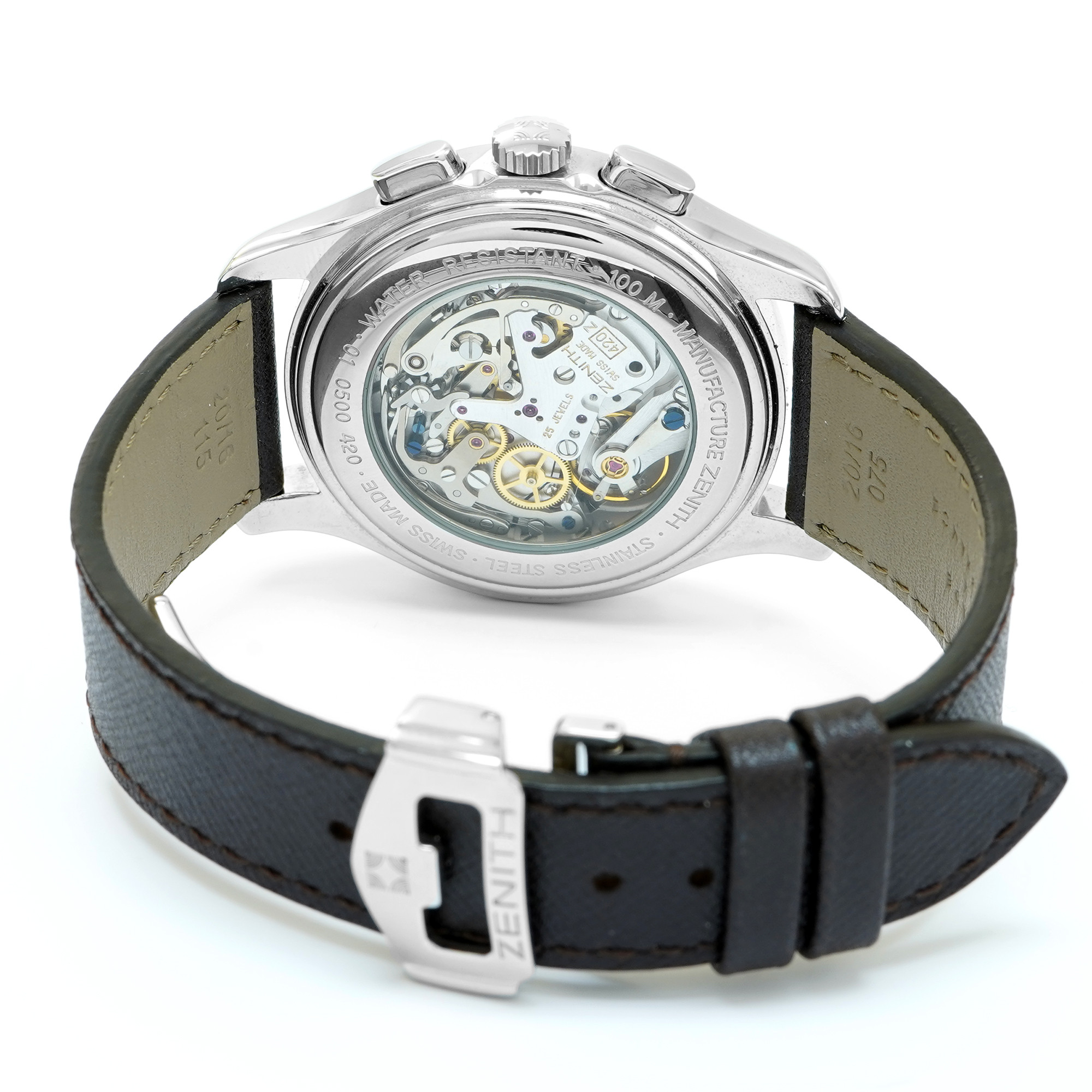 Couronne (crown) Zenith El Primero Ref. 01.0500.400 - Pièce D'occasion Pour Montre