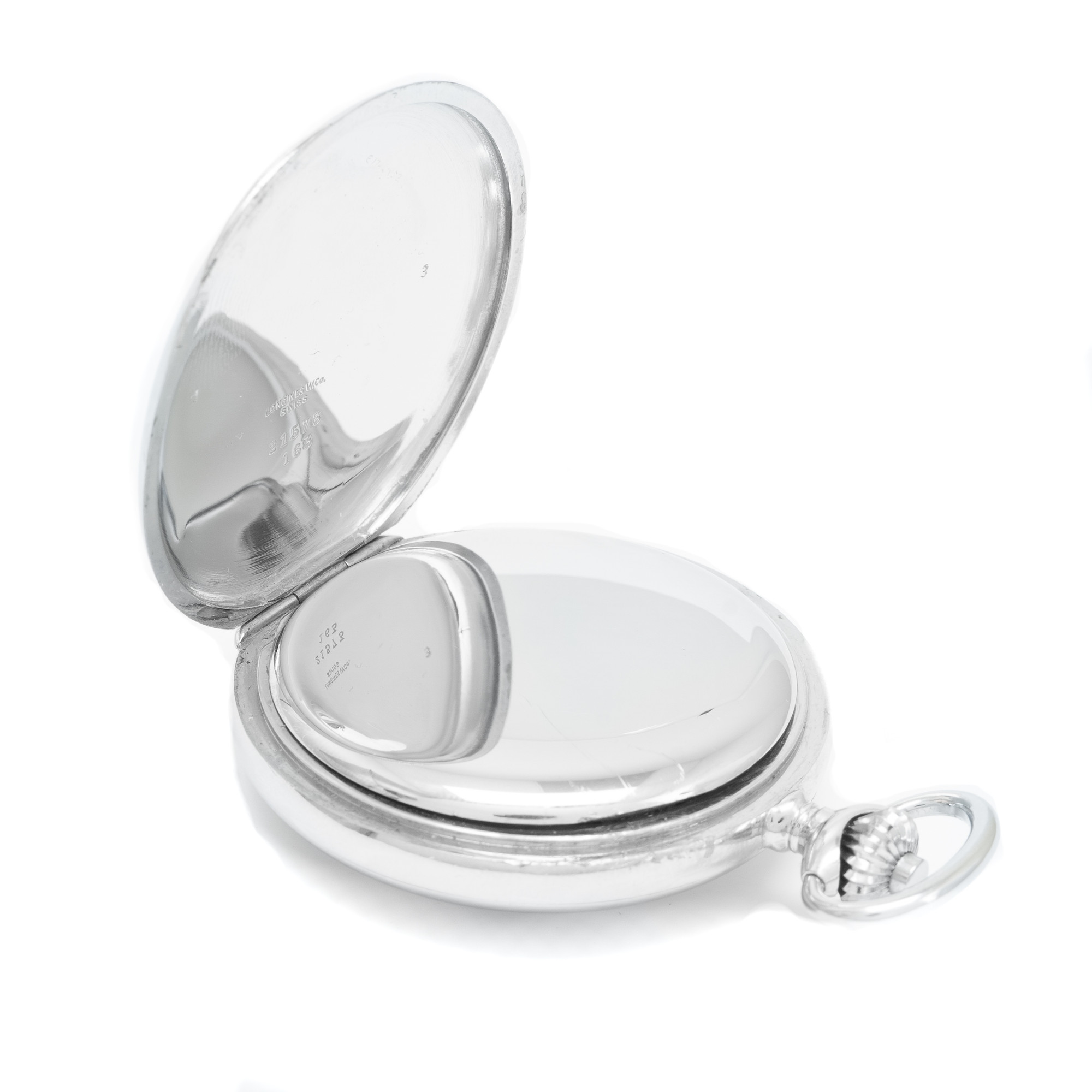 Longines 1941 Pocket Watch with Chronograph - Inventory 5673