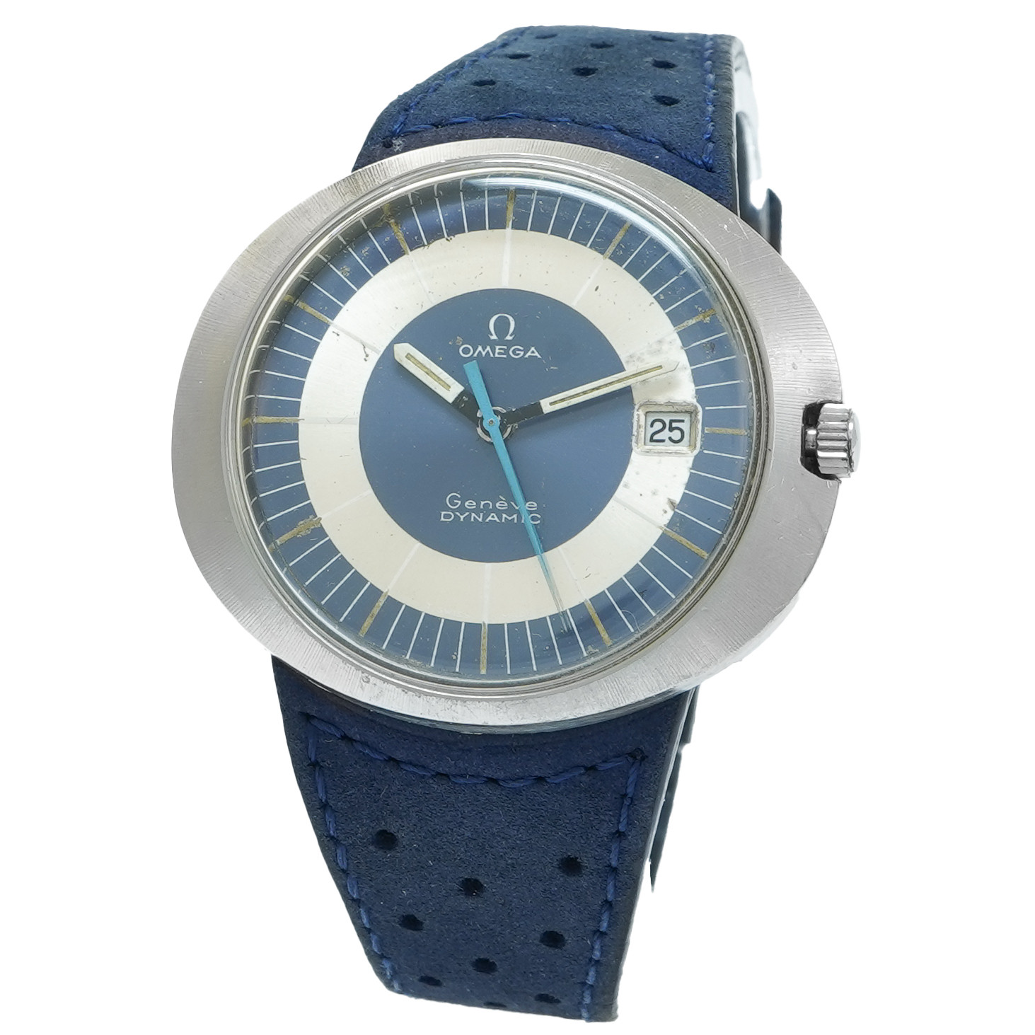 OMEGA Geneve Dynamic 自動巻き 時計 Omega Geneve Dynamic Date 166.039 *Vintage* - Inventory 5663