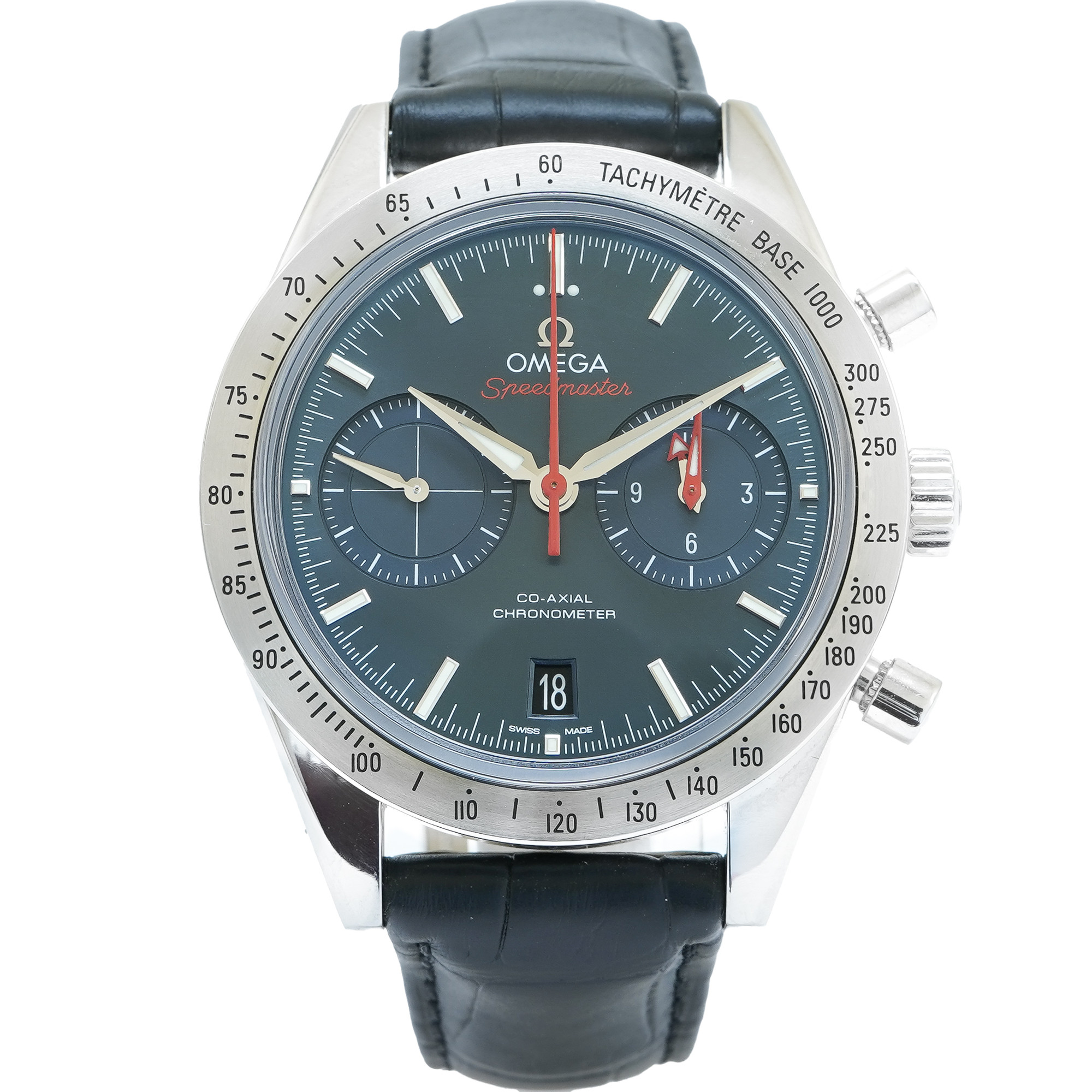 Omega Speedmaster '57 Chronograph 331.12.42.51.03.001 *Blue Dial* - Inventory 5606