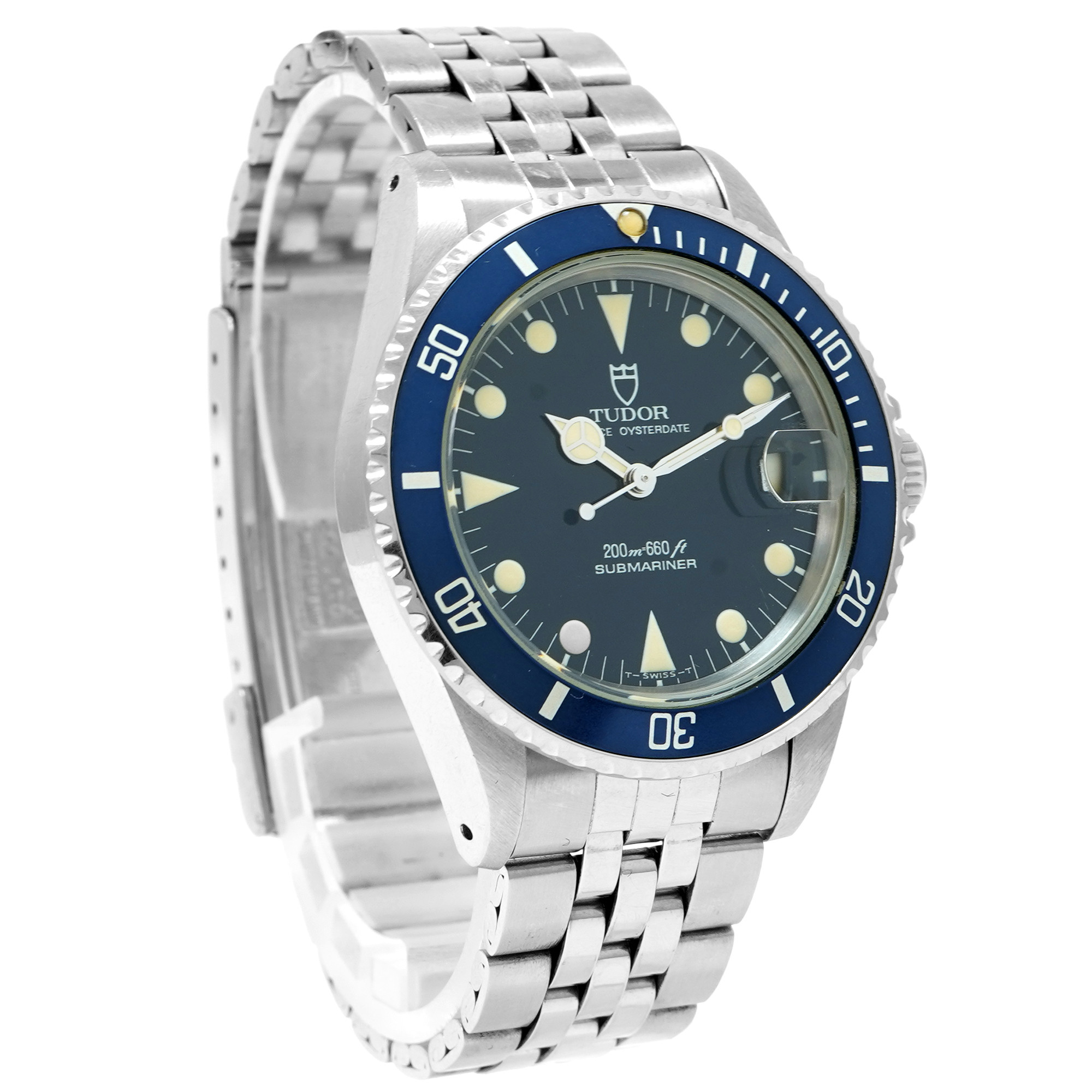 Tudor Submariner Date 75090 *Dark Blue Dial & Bezel* - Inventory 5682