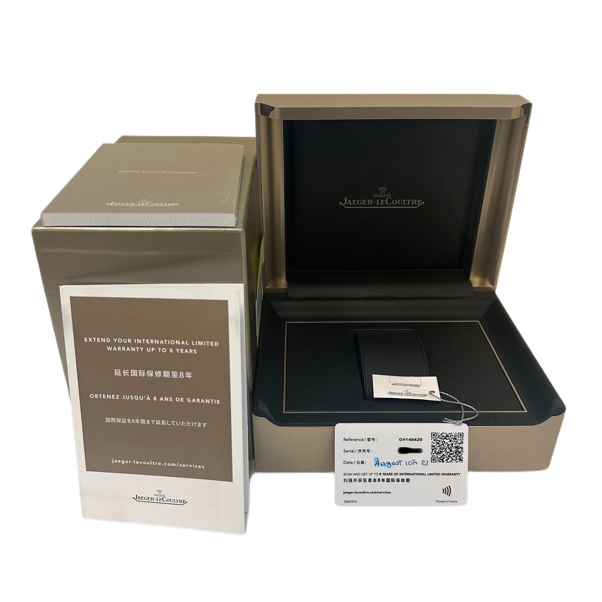Jaeger LeCoultre Master Control Calendar Q4148420 - Inventory 5665
