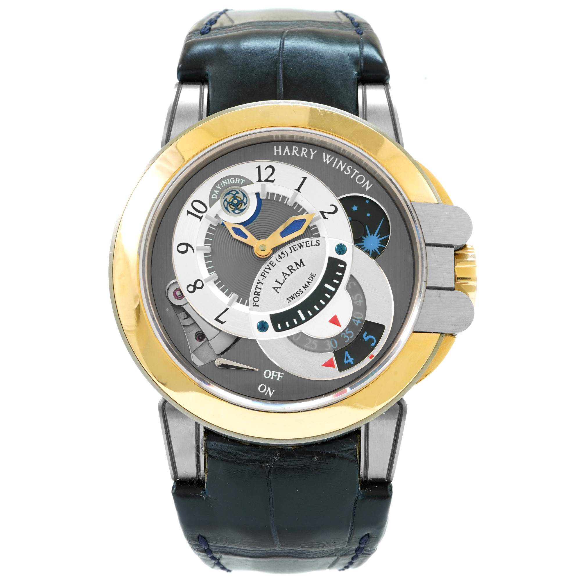Harry Winston Project Z.Z6 Ocean Excenter Alarm 400-MMAC44WZ