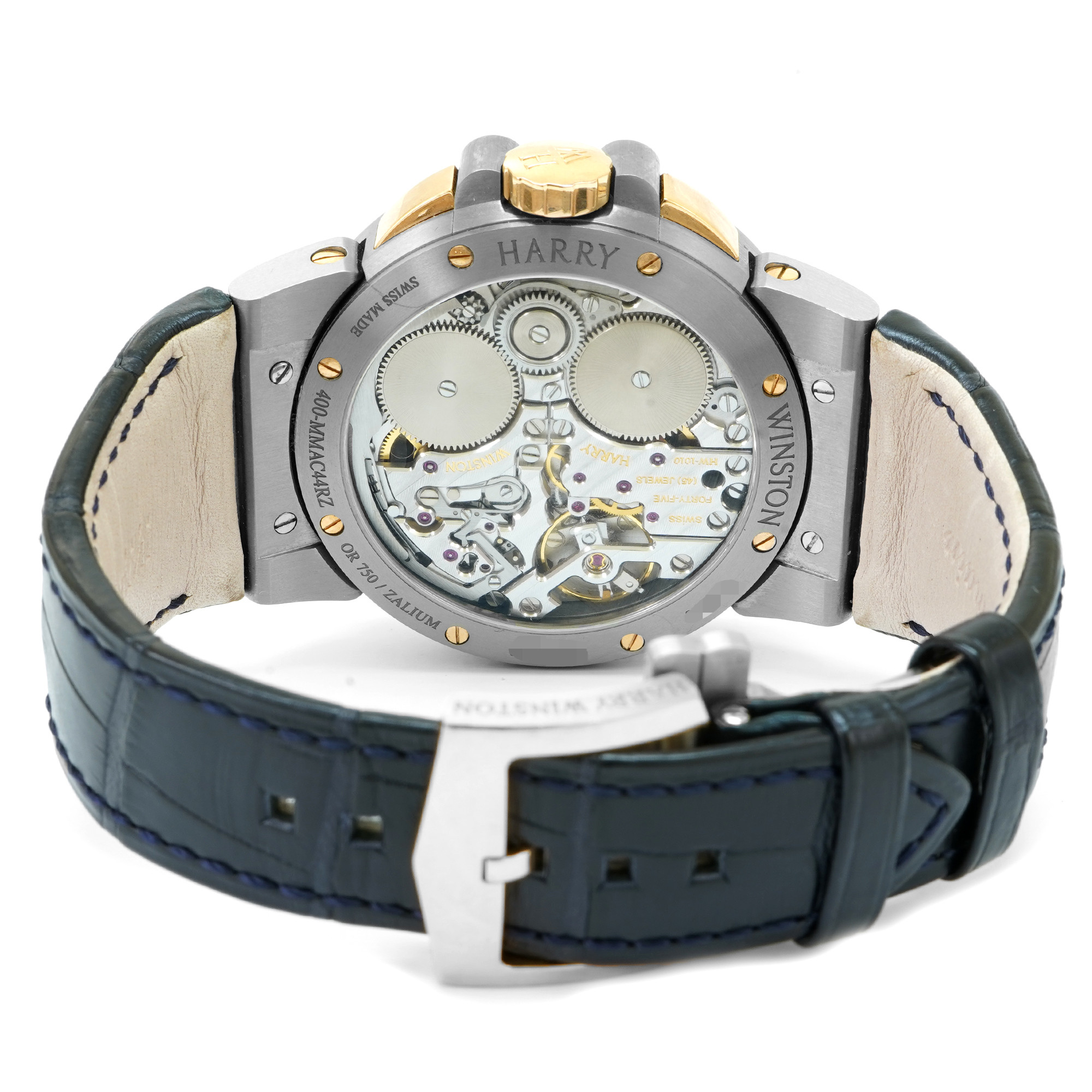 Harry Winston Project Z.Z6 Ocean Excenter Alarm 400-MMAC44WZ