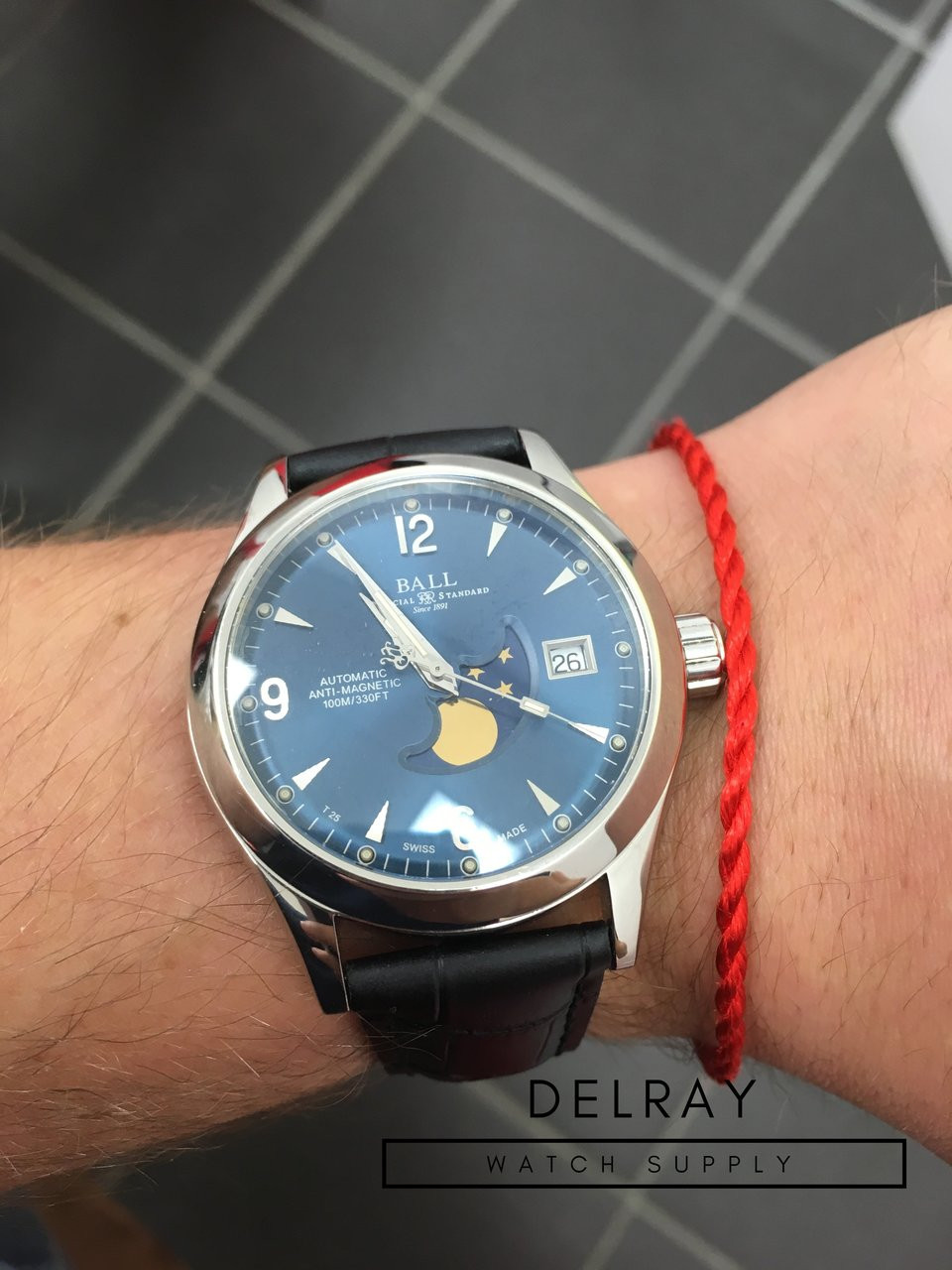 Ball Engineer II Ohio Moonphase Blue Dial