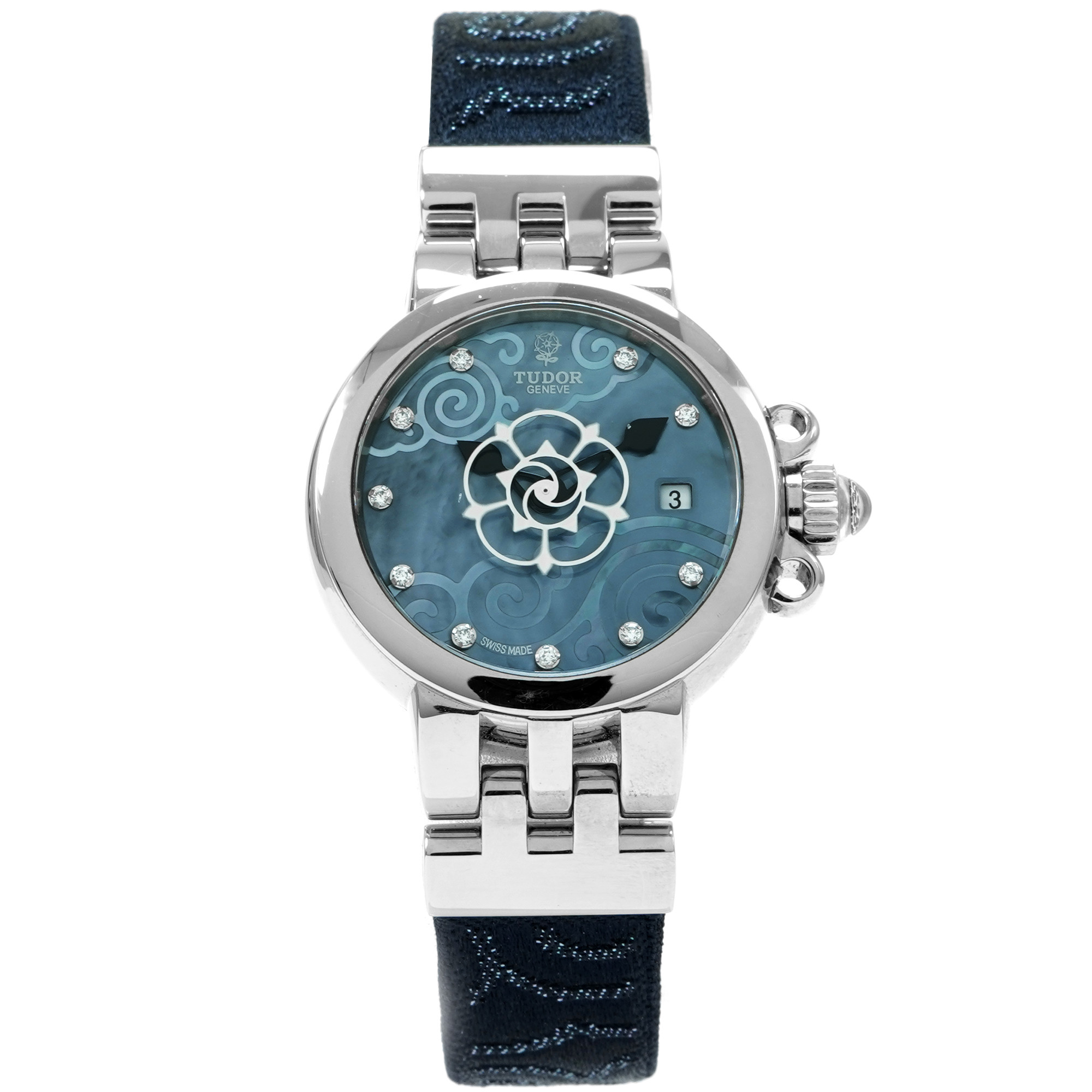 チュードル TUDOR 35100 クレア ドゥ ローズ デイト 10Pダイヤモンド 自動巻き レディース _942698 楽天市場】TUDOR チュードル CLAIR DE ROSE（レディース腕時計｜腕時計