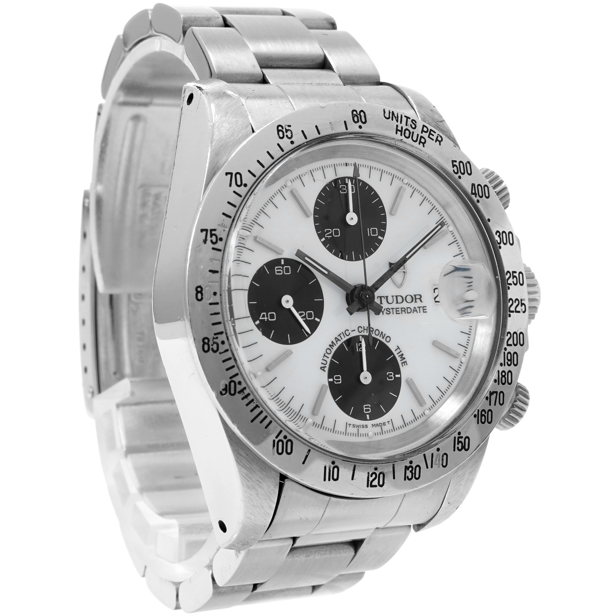 フラメンコ デル・コンテ Tudor Oyster Date Chronograph 79180 - Inventory 5791 - DelrayWatch.com