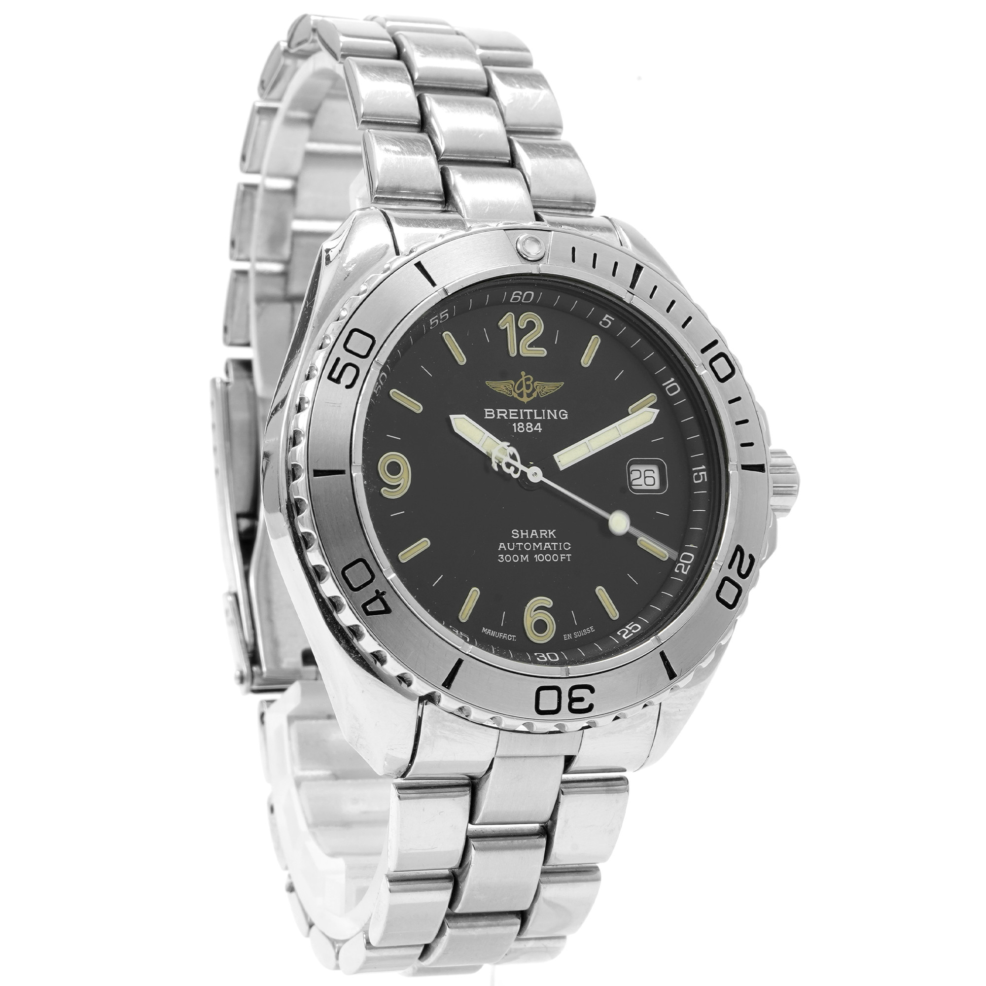 Notice D'utilisation Originale Breitling Pour Montre Chrono Shark Auto - Occasion
