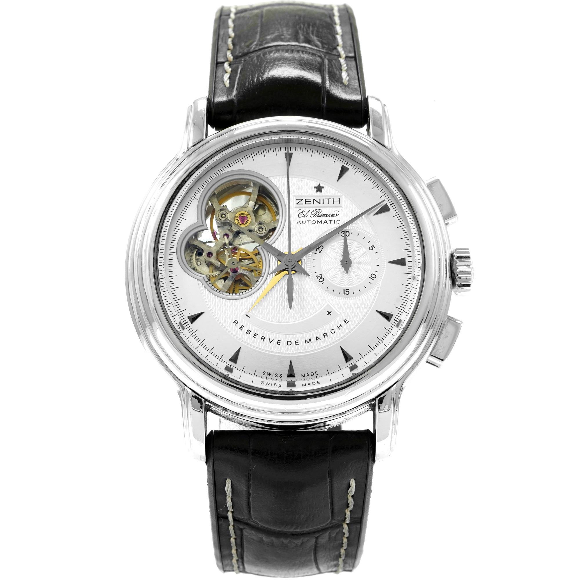 Heart No. A Future Master’s Early Vision Zenith Chronomaster Open Heart 03 0240 4021 - Inventory 5859