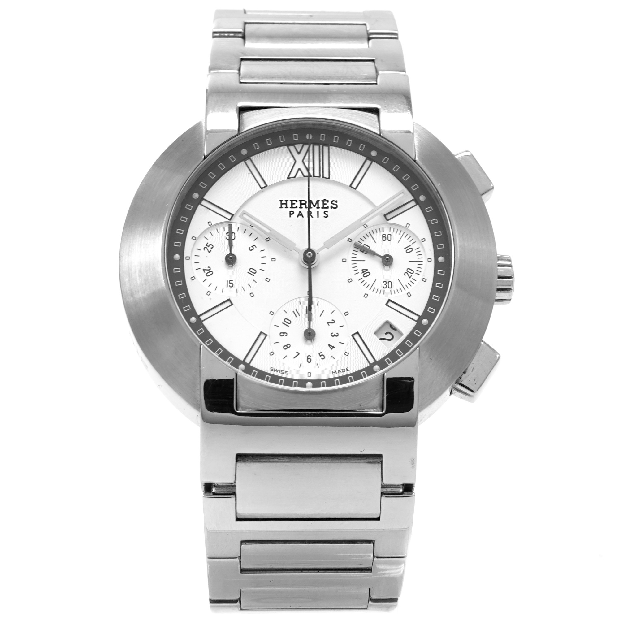 Hermes Nomad Chronograph 1.910 - Inventory 5861 - DelrayWatch.com