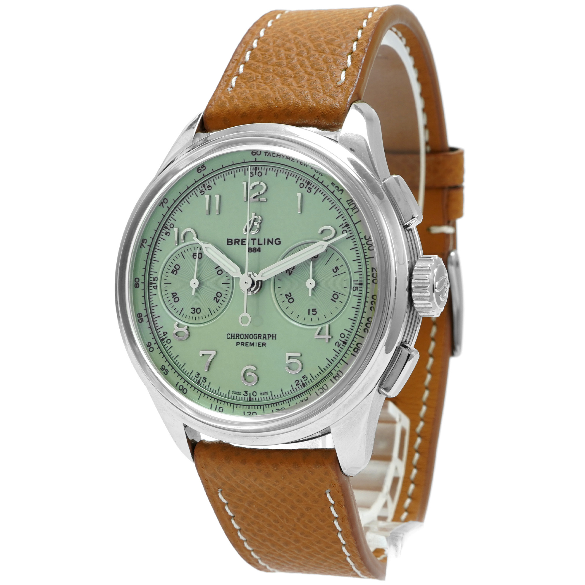 Breitling Premier B09 Chronograph 40 AB0930 *Pistachio Dial